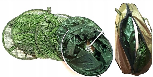 SIATKA WĘDKARSKA gumowana na ryby 3m Marka Miracle Fish