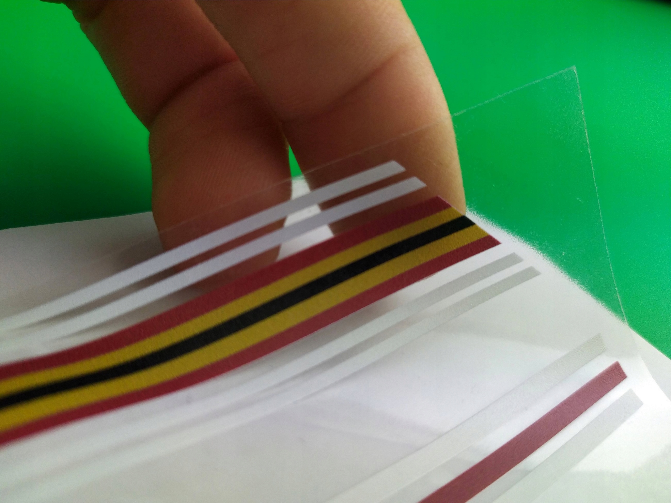 Naklejka Romet Pasat bezbarwna Wzór dominujący bez wzoru