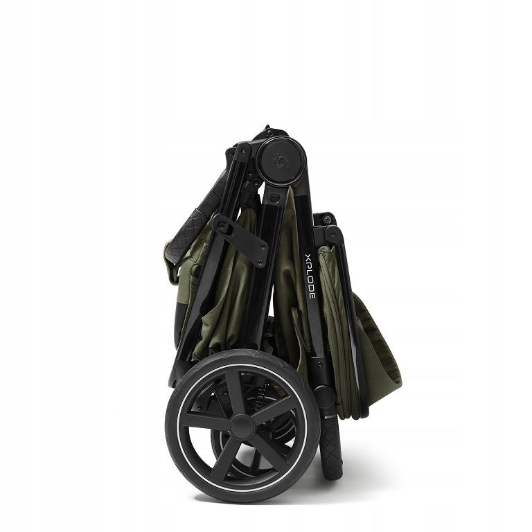 Wózek spacerowy Xplode Chrome ! FUTURE DESING ! MISTY OLIVE ! Rodzaj kół Żelowe