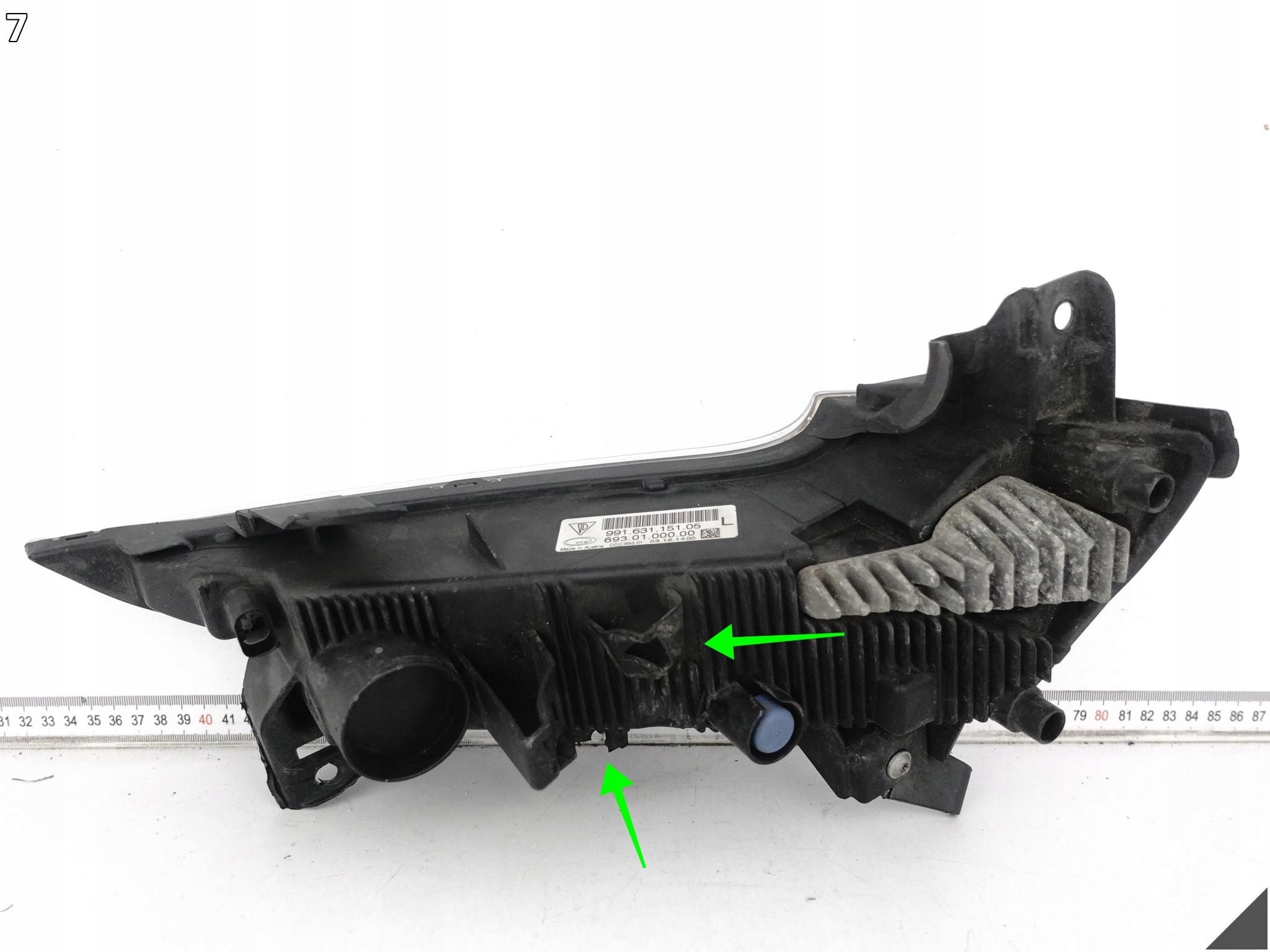 PORSCHE 911 991 11-15 fog light LED DRL light indicator left front
