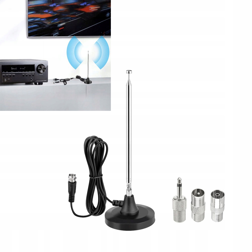 Antena zewnętrzna Zree GESK-MOCNA ANTENA STOJĄCA RADIOWA FM