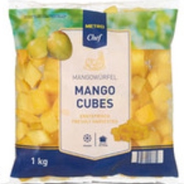 Levně Metro Chef Mango mražená kostka 1kg