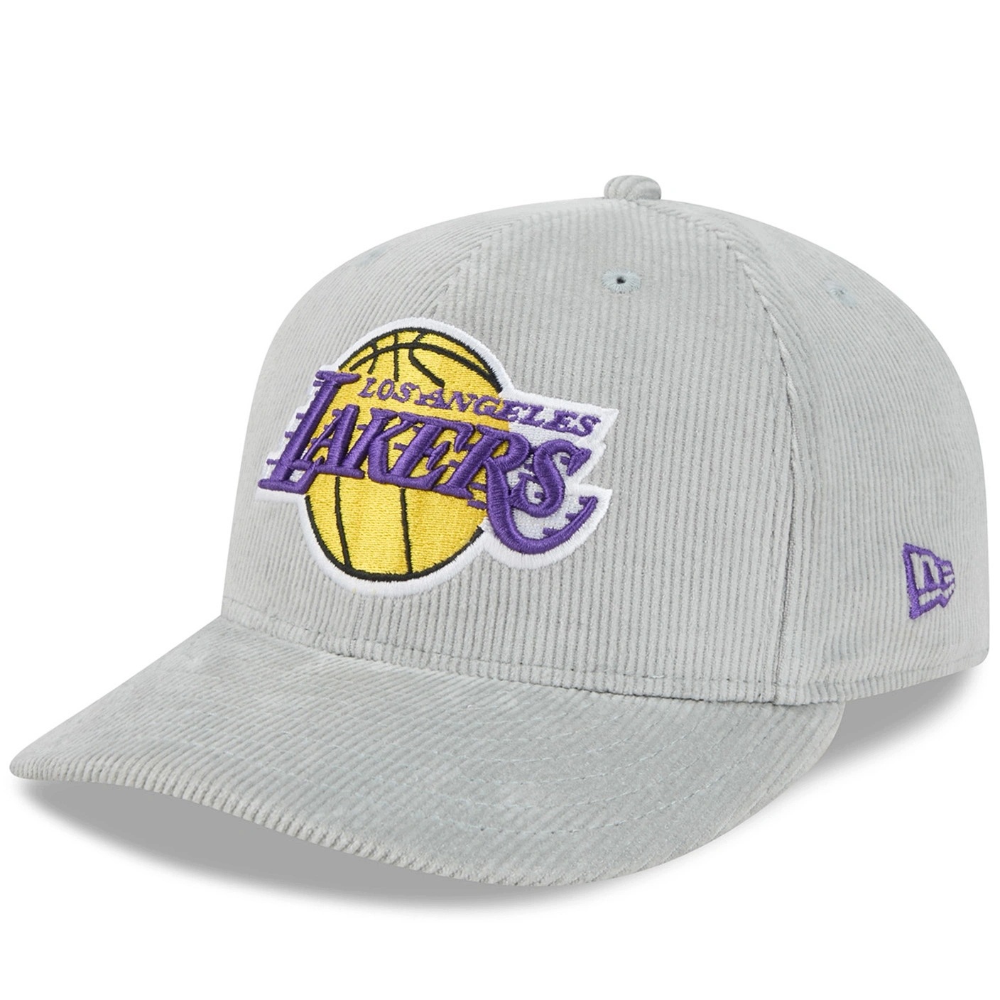 Kšiltovka New Era pánská dámská Los Angeles Lakers hologram šedá