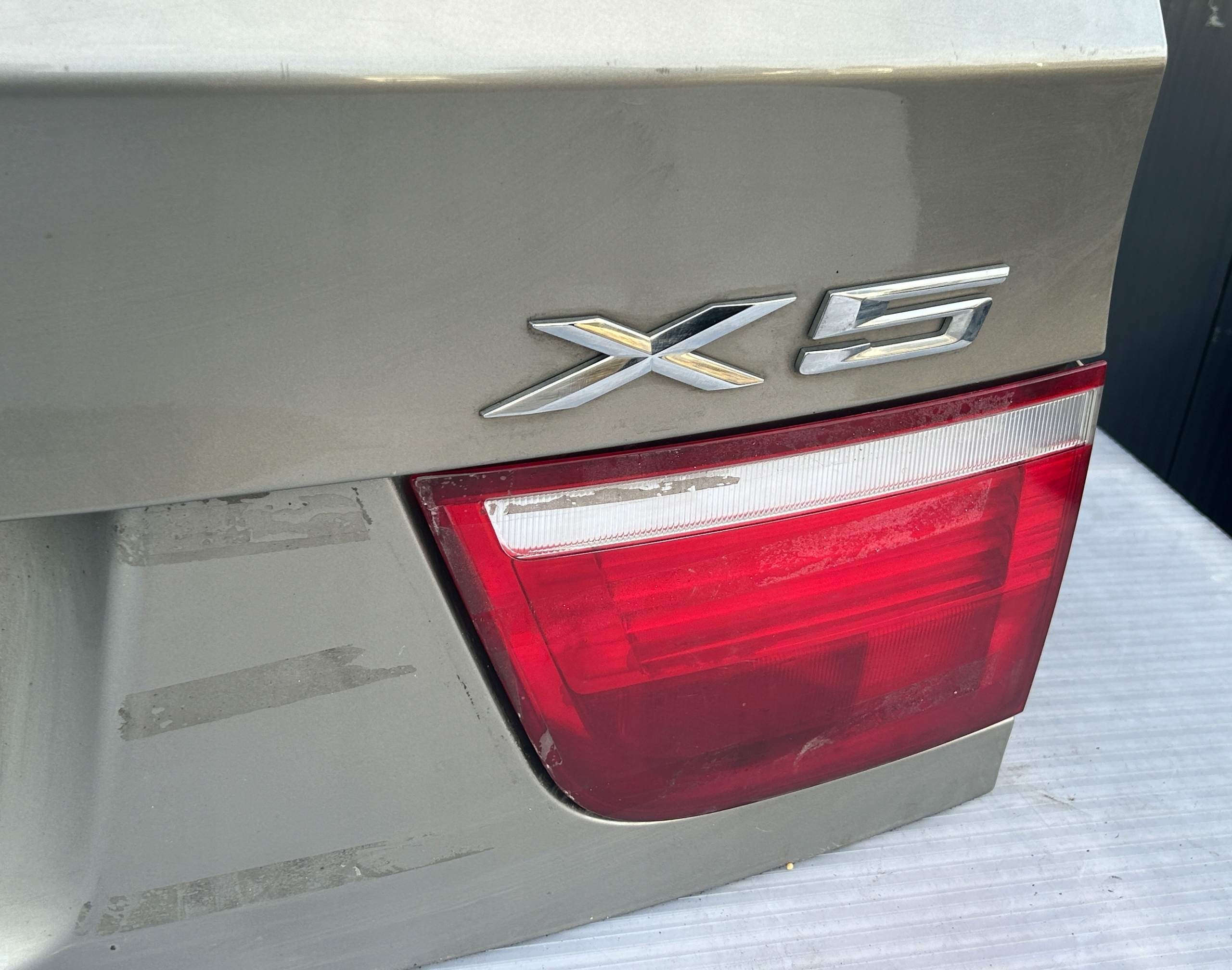 trunk door boot rear part rear BMW X5 E70 06- colour A53 PLATINBRONZE METALLIC