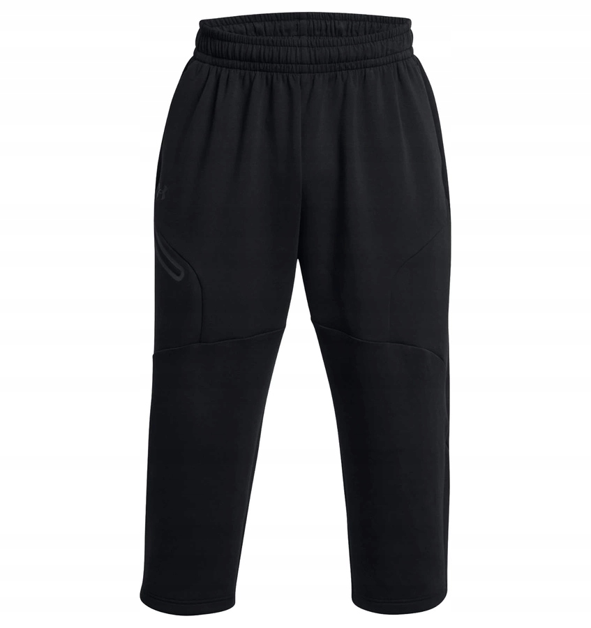 Under Armour Sportovní kalhoty Unstoppable Flc Baggy Crop-BLK