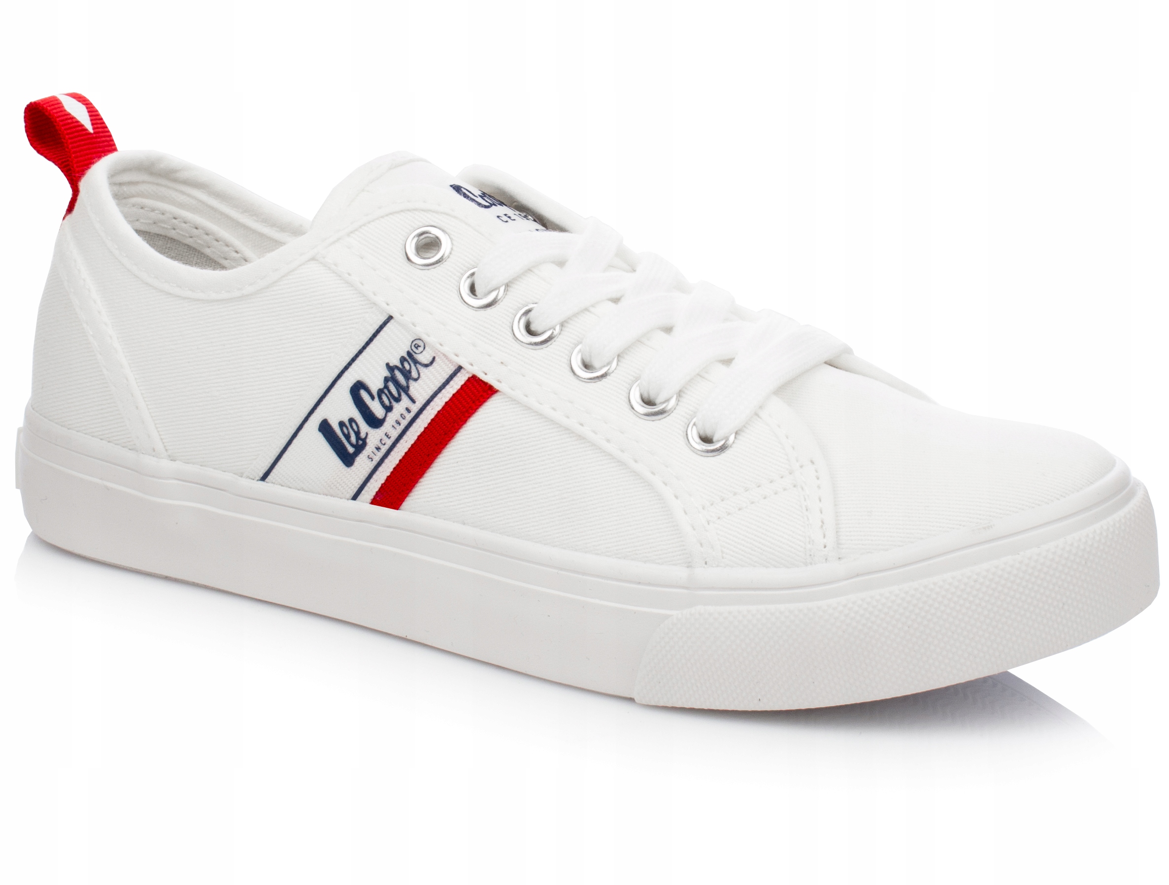 

Lee Cooper Damskie Trampki Niskie Białe r. 41