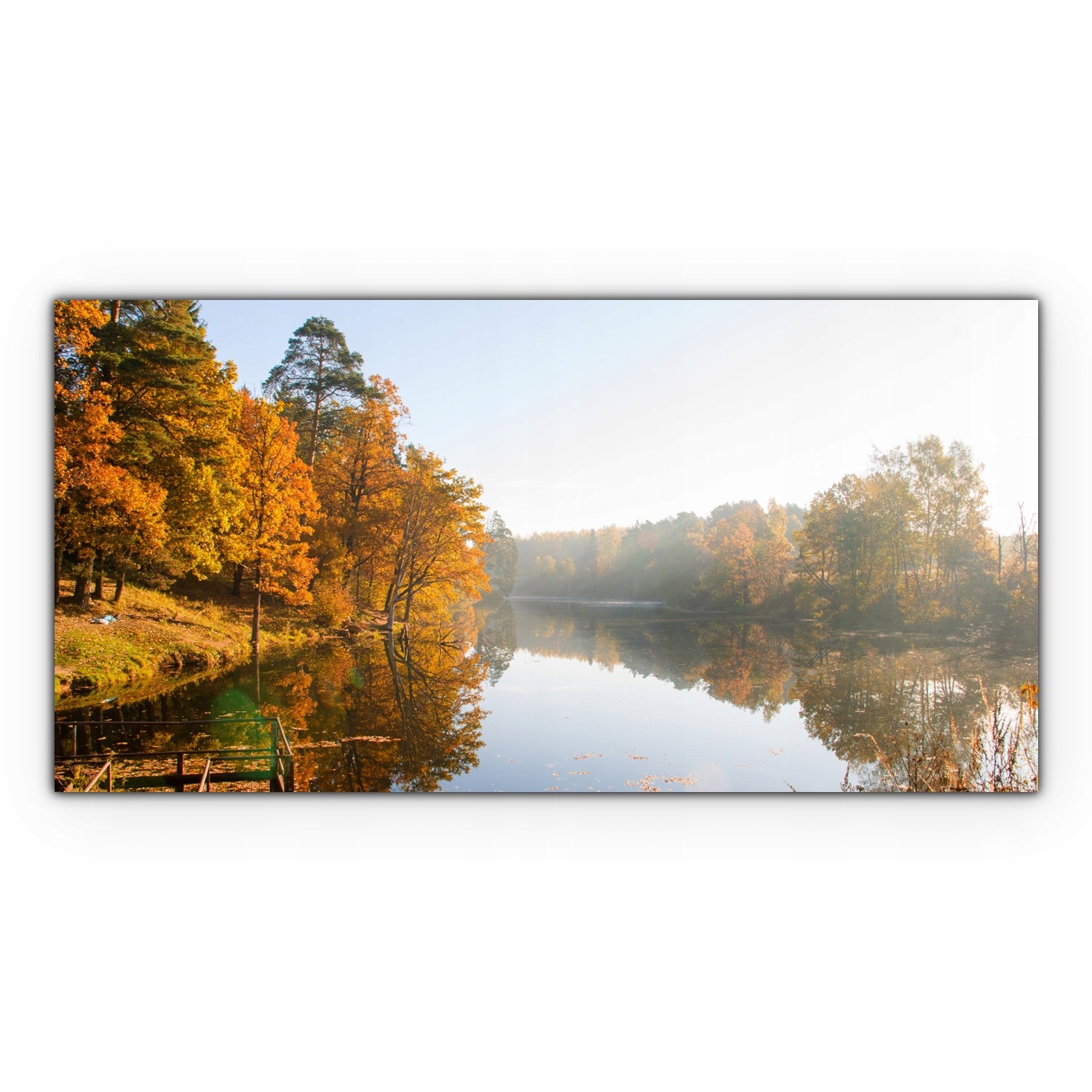

Canvas na ramie na ścianę 140x70 Jesień Las Drzewa