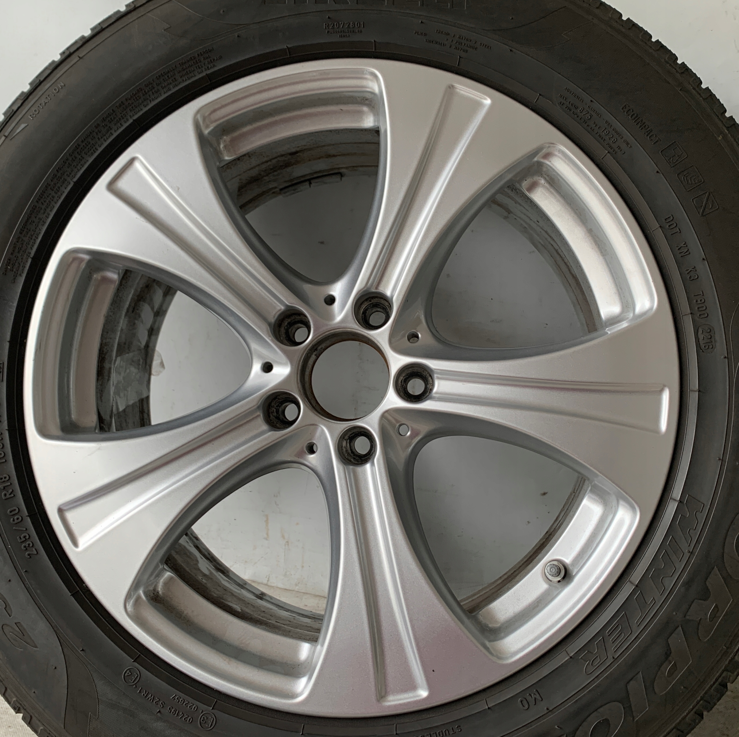 wheels disc 18'' 8J ET38 GLC A2534010800 TPMS 5X112