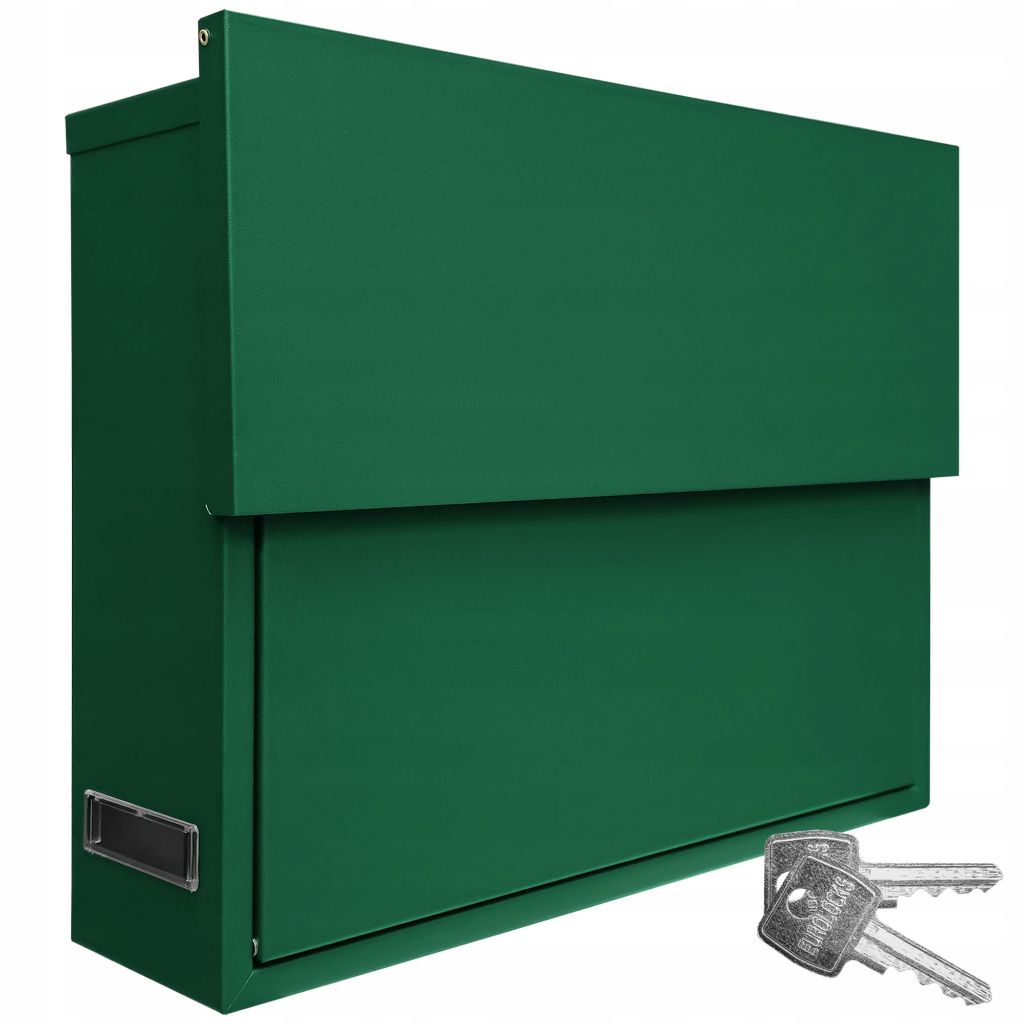 Obdélníková zeleň Poštovní schránka na korespondenci Metal-Park 410x330x102