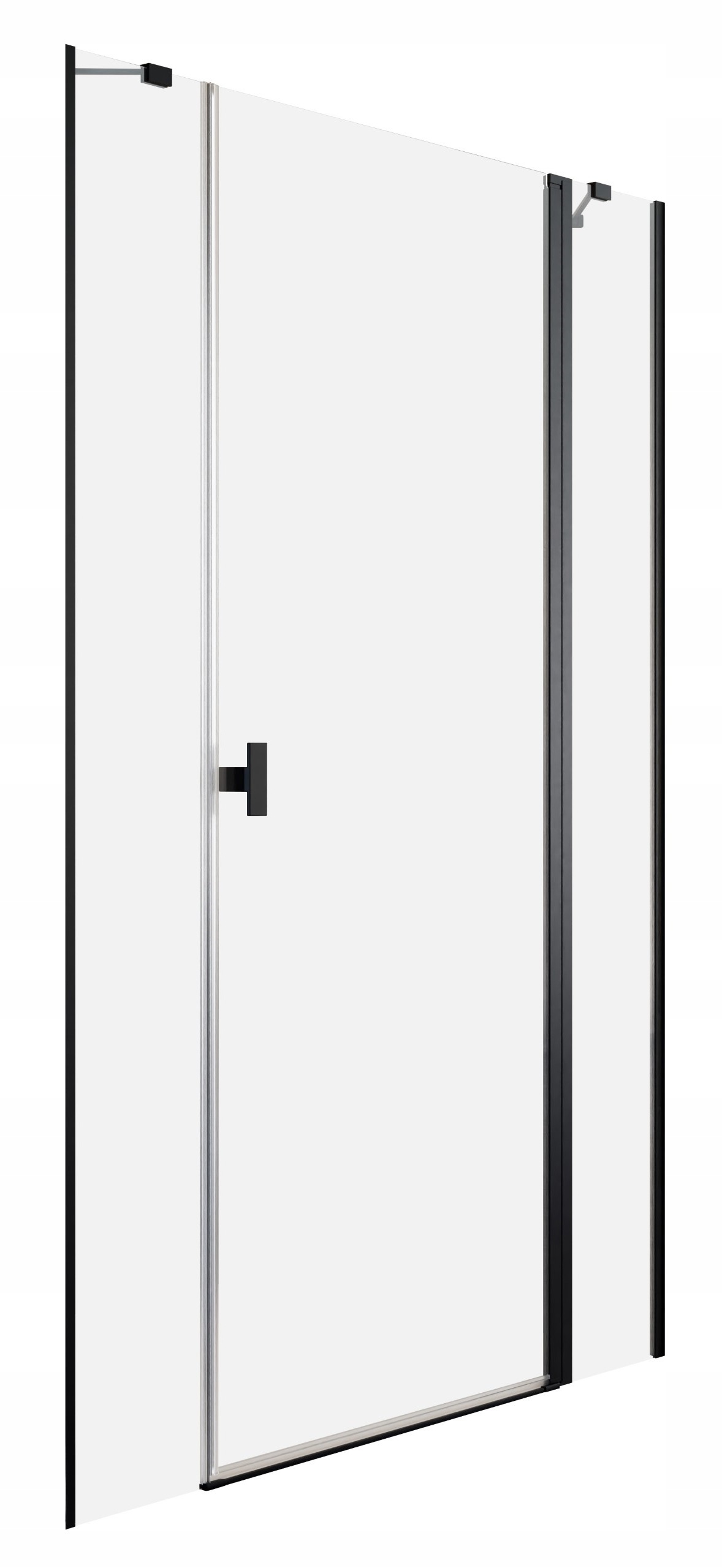 Drzwi Nes 8 Black Dwjs 140x200 Prawe Radaway