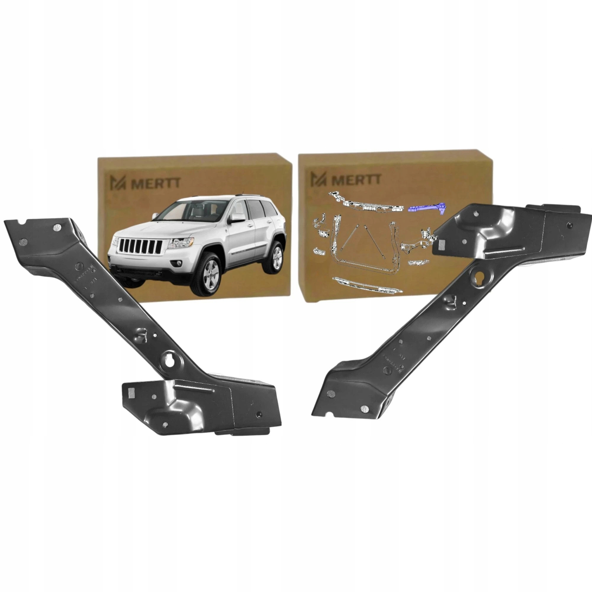 Jeep Grand Cherokee WK2 2010-2014 Brýle Držáky Pravý Levý přední pás