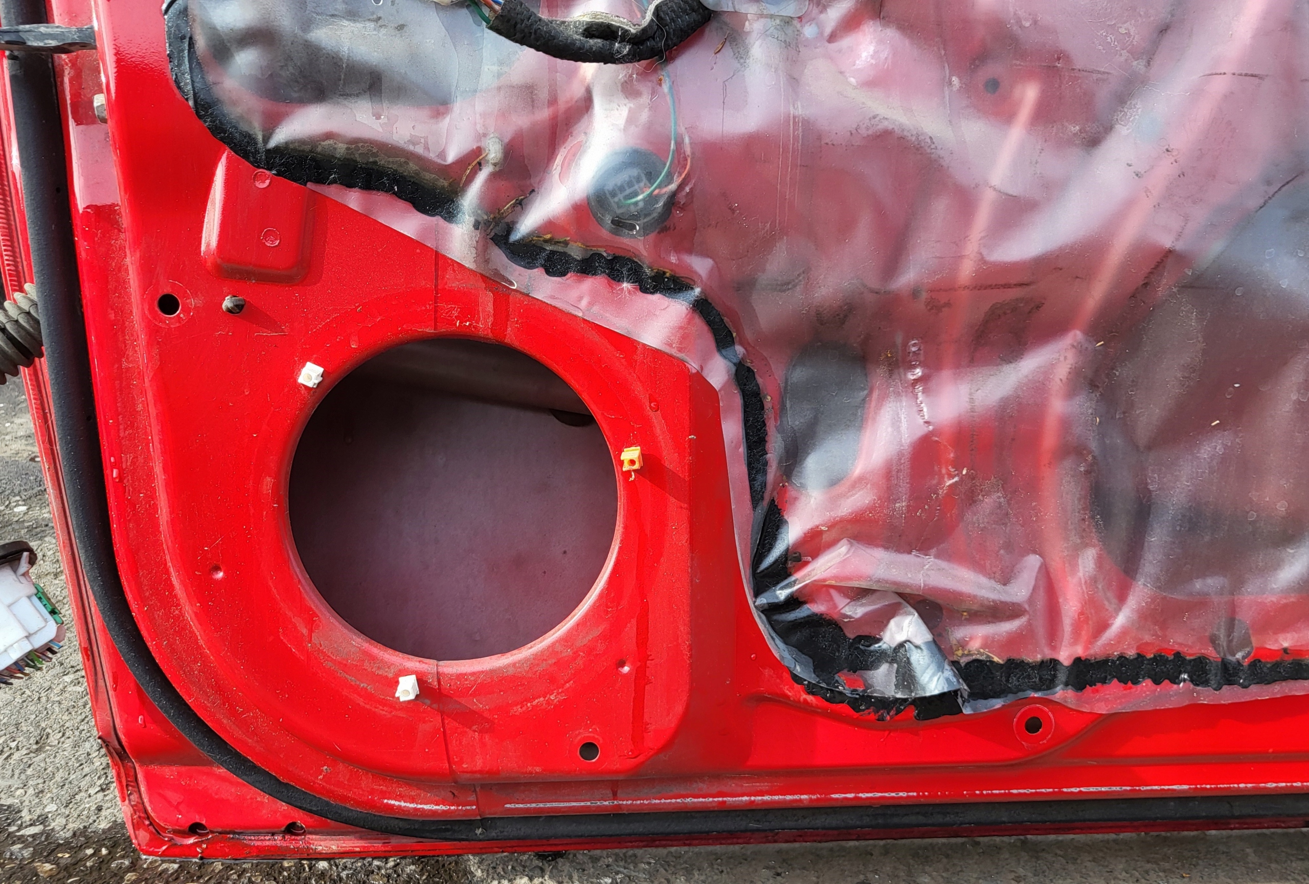door right front complete window lock handle SUZUKI SWIFT 4 IV MK6 2005r.