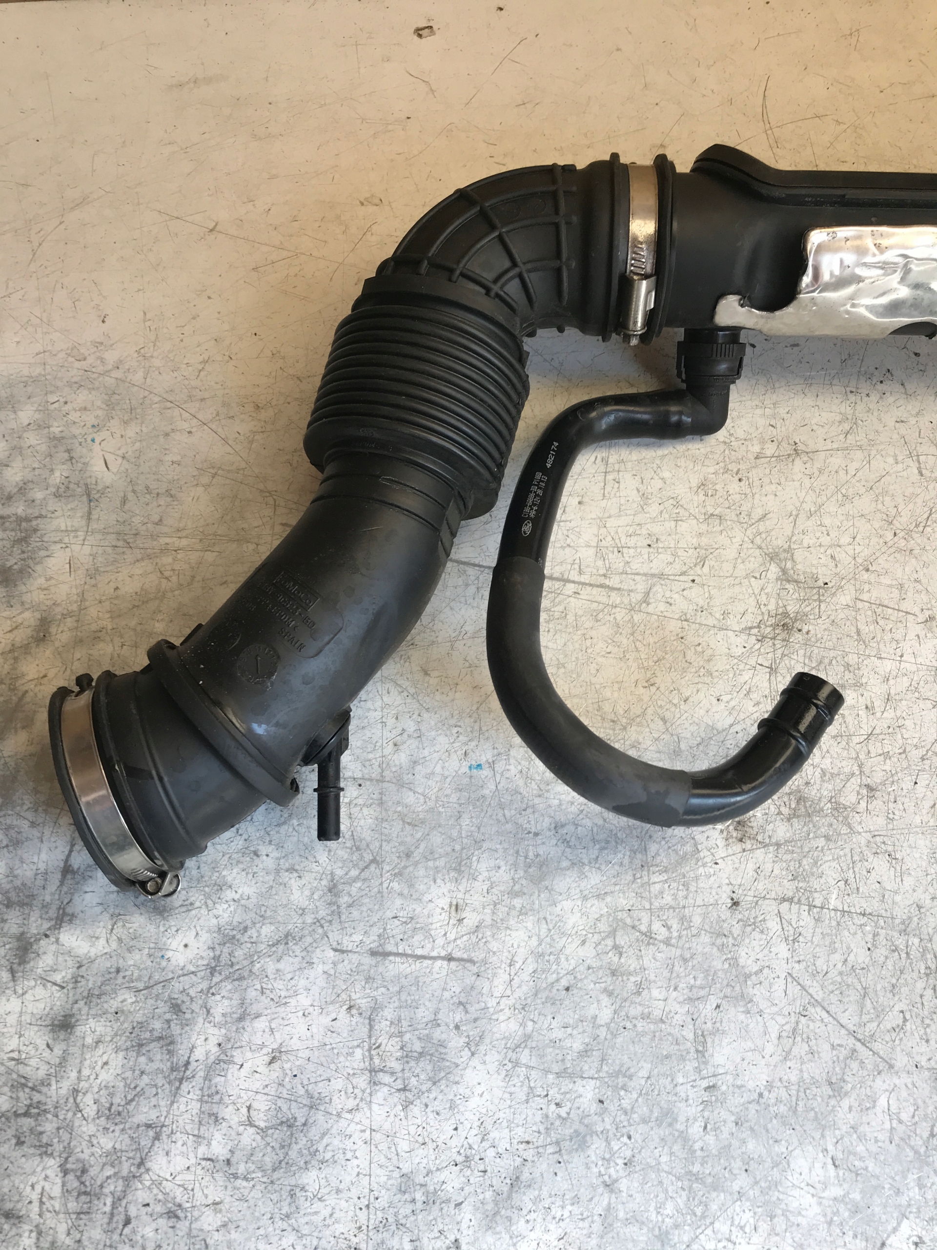 rohr Schlauch intercooler FIESTA MK7 C1BY-9C623-AC