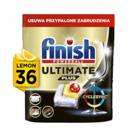Levně Finish kapsle do myčky nádobí ultimate plus 36 lemonů