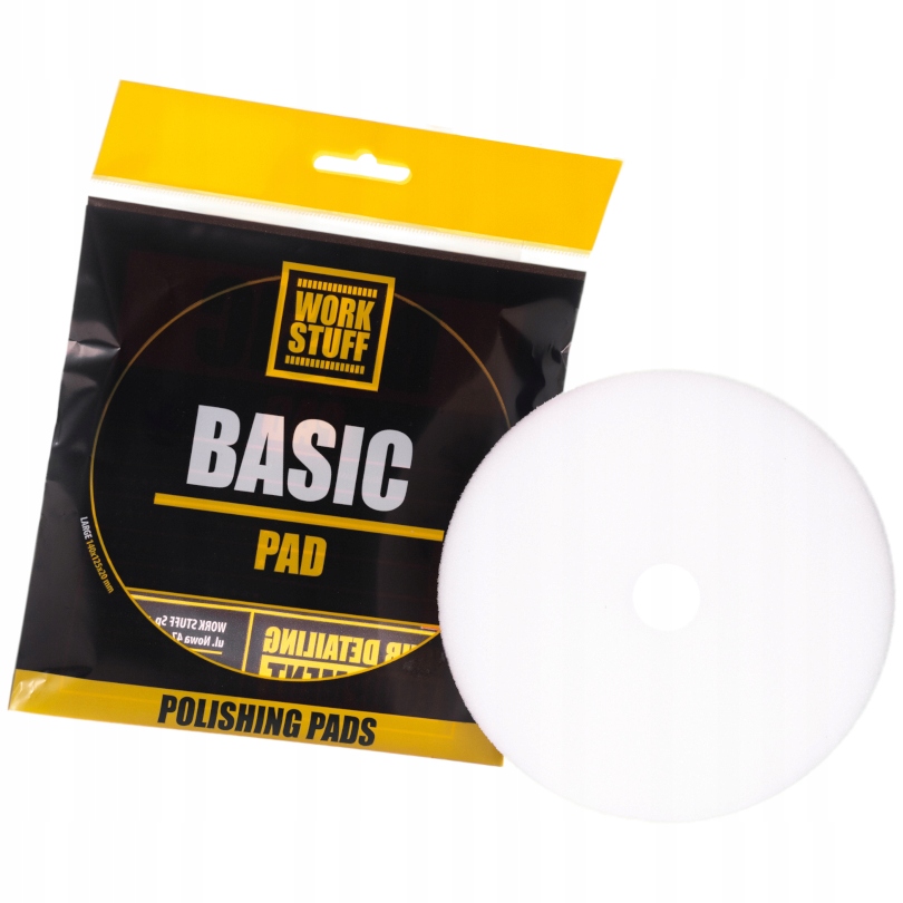 Work Stuff Basic Pad Cut 140 125mm Tnący Twardy Pad Polerski Gąbka Polerska