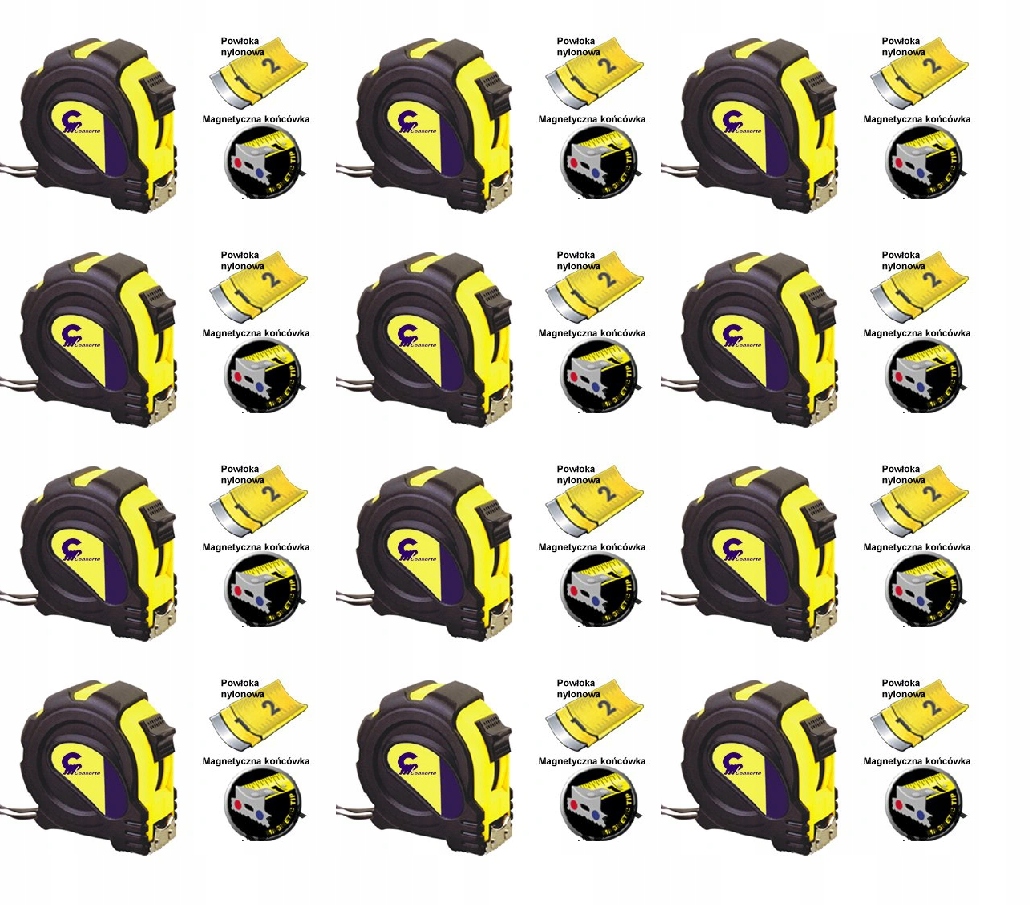 

Miara Zwijana 3M Miarka Taśma Metr 12szt.