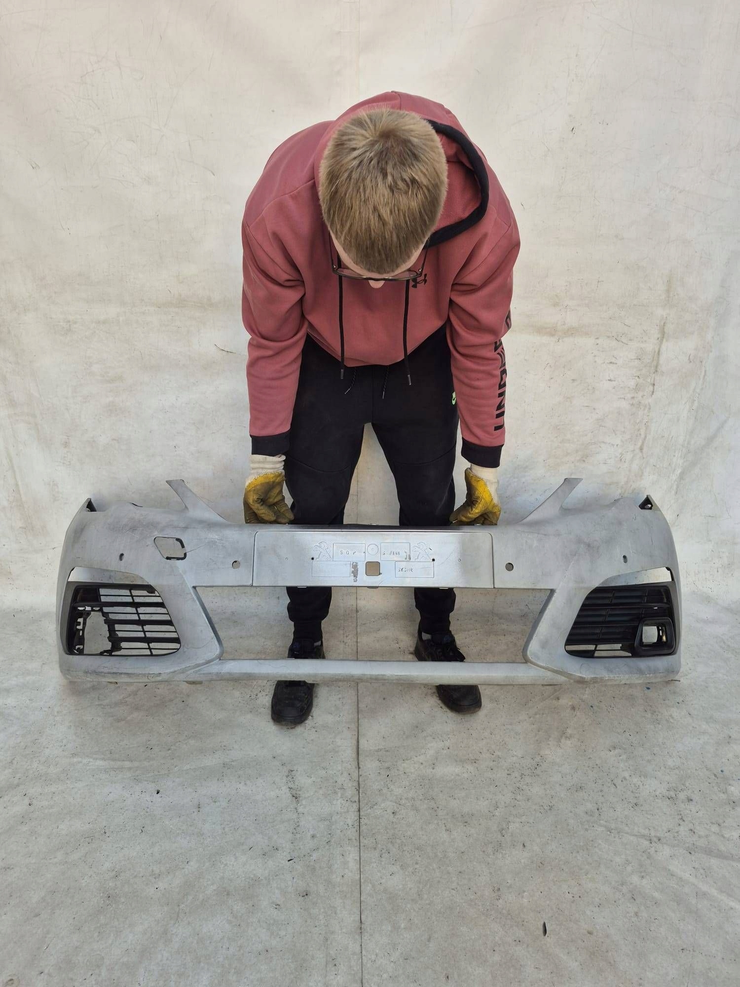 PEUGEOT 308 II 2 LIFT GT-LINE 17- bumper front front PDC