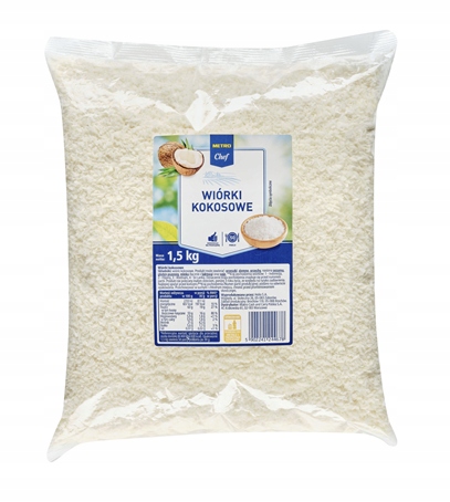Metro Chef Strouhaný kokos 1,5 kg