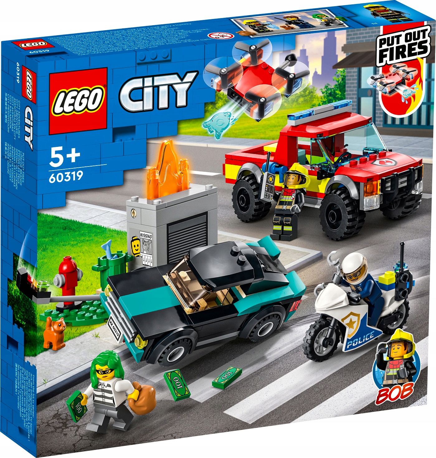 

Lego City Akcja Strażacka I Policyjny Pościg