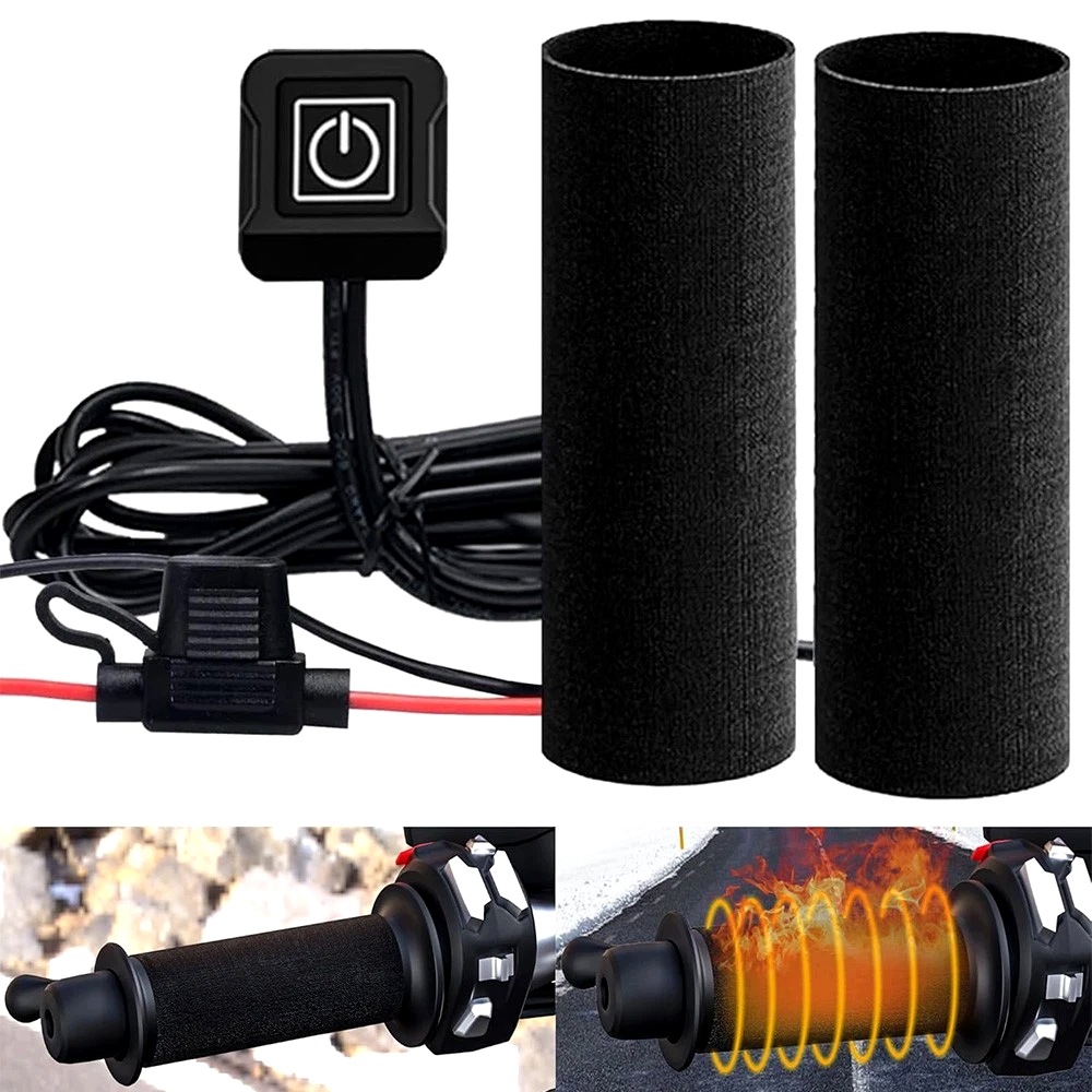 Uniwersalne Podgrzewane Uchwyty Motocyklowe Motocyklowe Quad Atv 12V 22MM