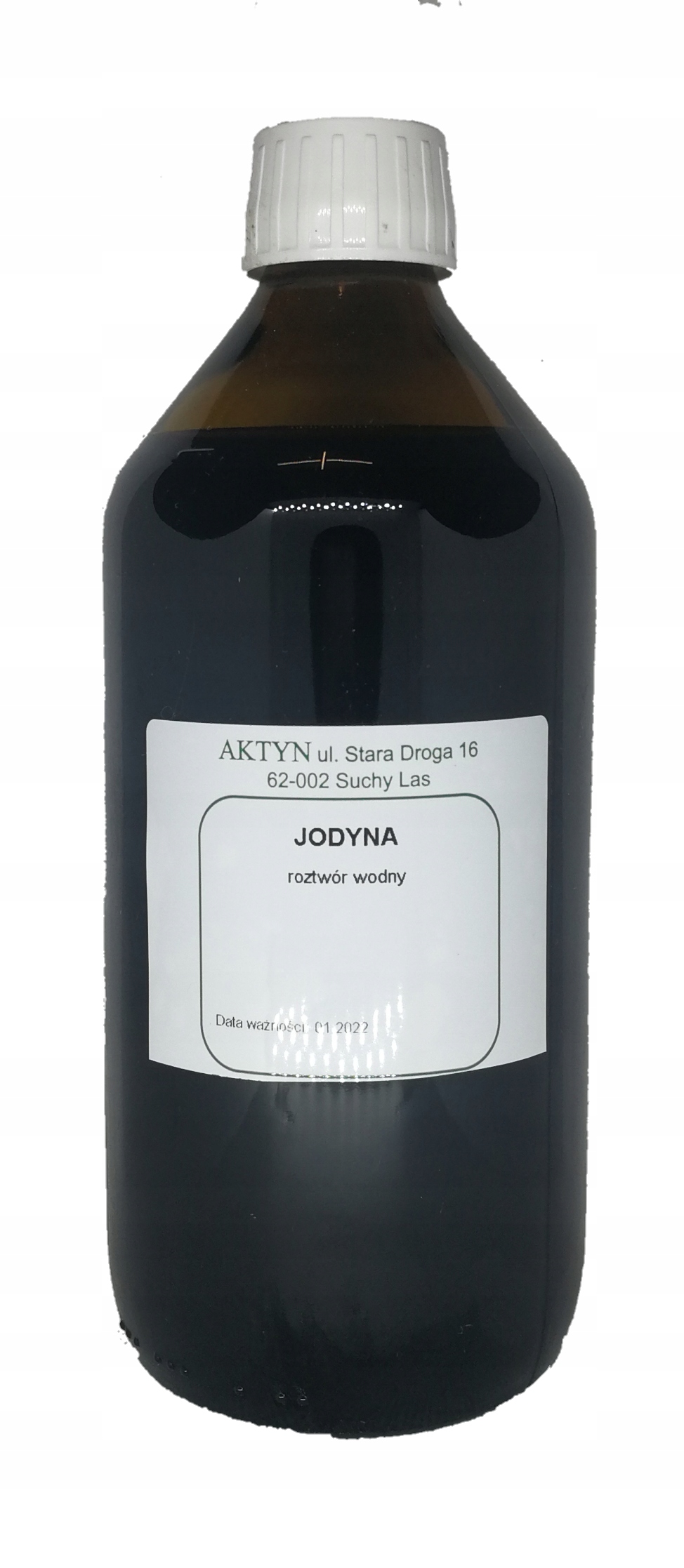 

Jodyna roztwór wodny (płyn Lugola) 500ml.