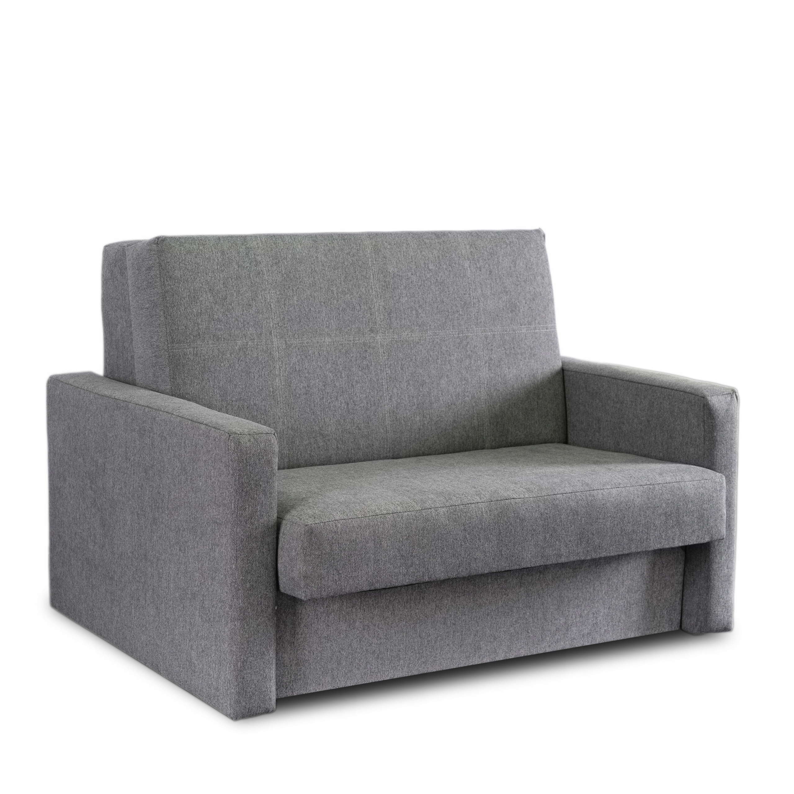 Američanka na spaní Šedá Rozkládací dvoumístná sedací souprava Milan