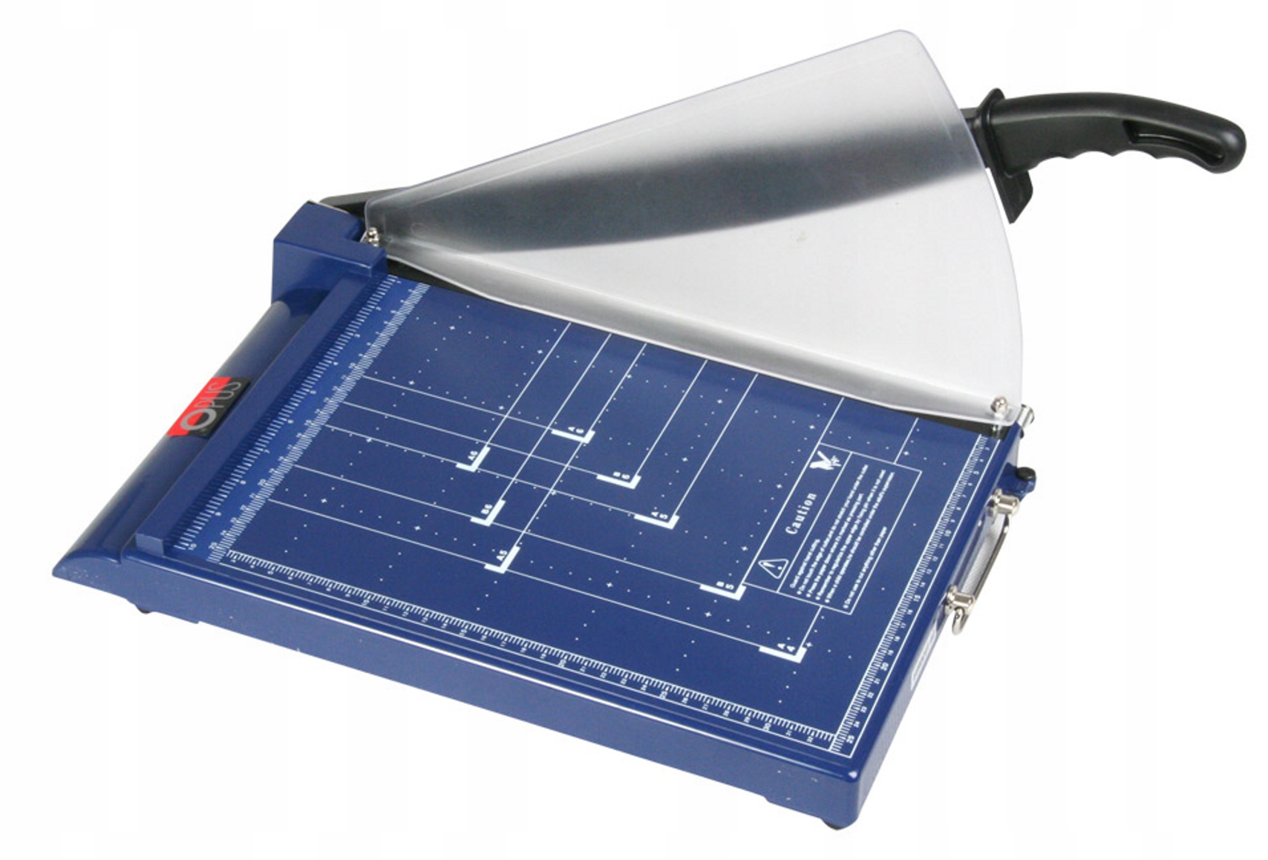 Gilotyna ręczna do papieru dokumentów biurowa metalowa Opus Eurocut A4