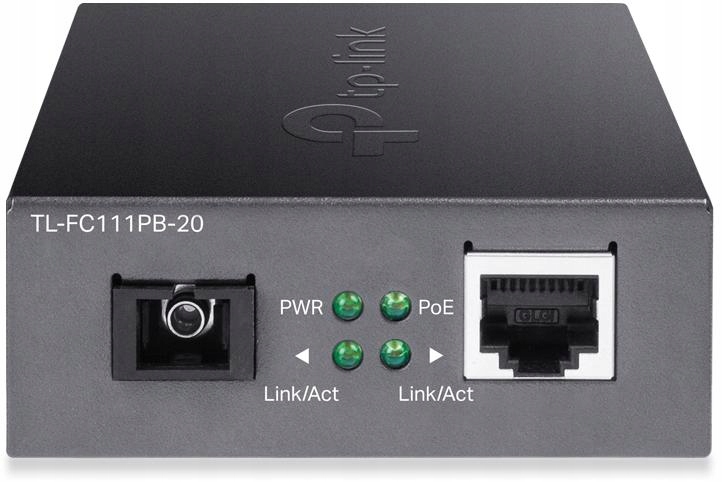 TP-Link TL-FC111PB-20 Sc Wdm Bi-Directional Fiber Konvertor 10/100 Mbps RJ4