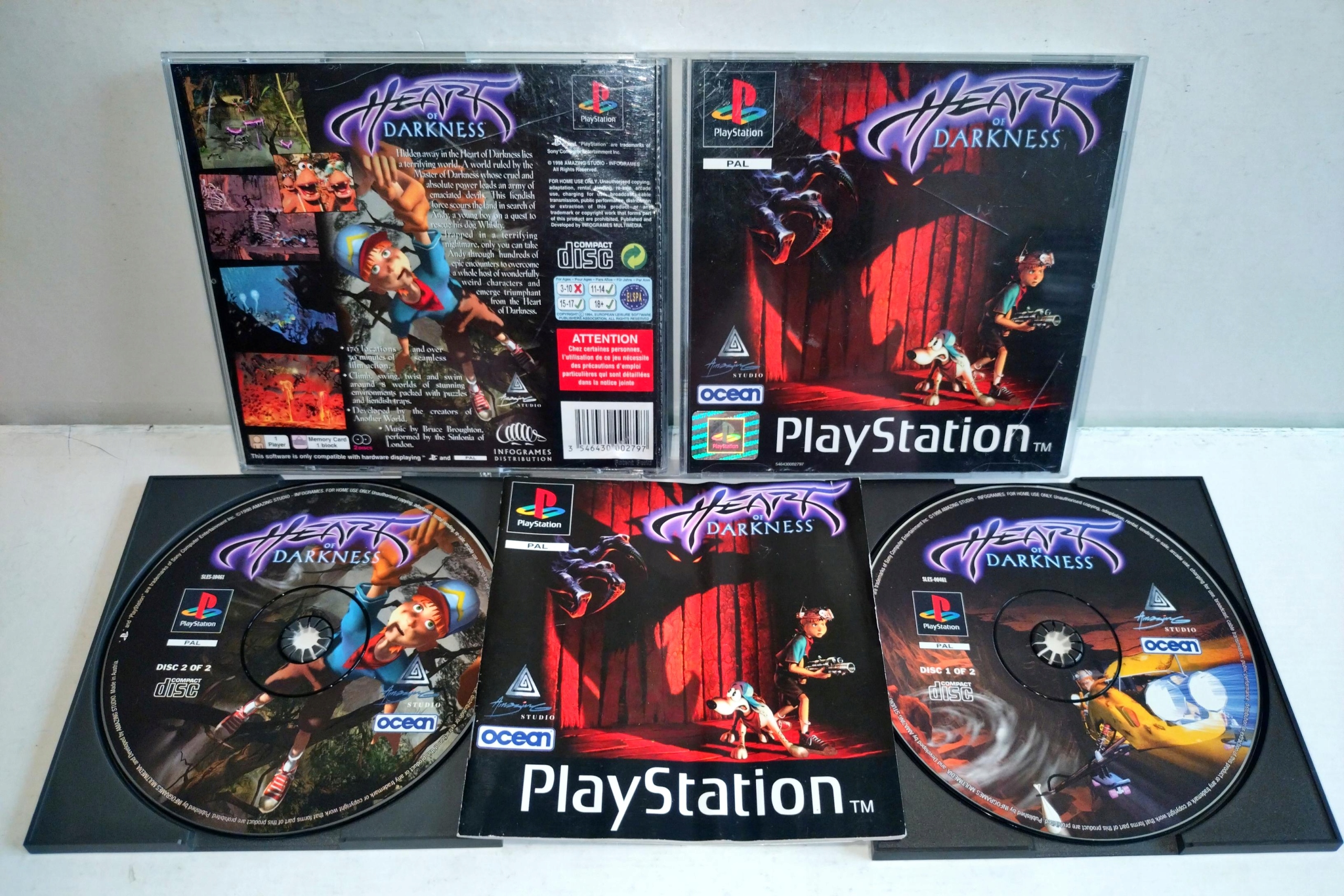 Gra Heart Of Darkness PSX 3XA