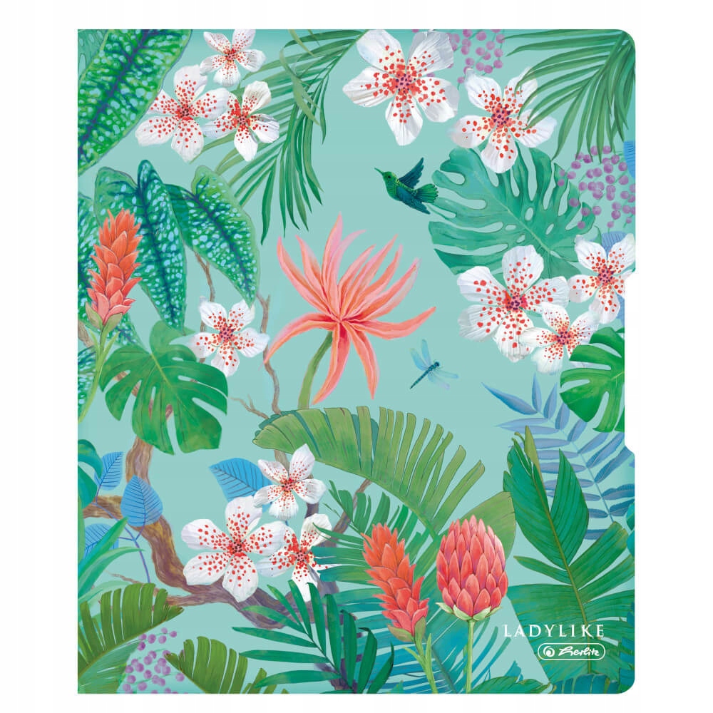 Segregator A4 PP 2 ringi 2,7cm ladylike jungle 50044030 Herlitz Marka Herlitz