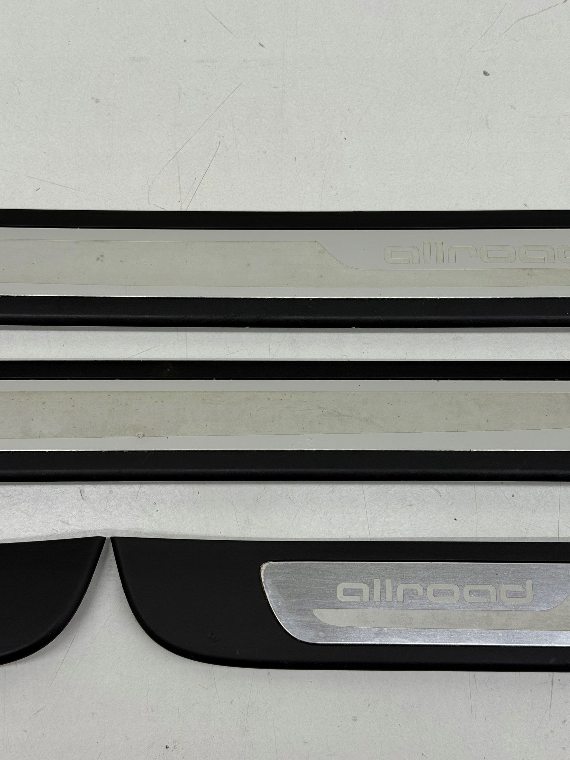 AUDI A6 C7 ALLROAD mouldings caps threshold KOMPLET