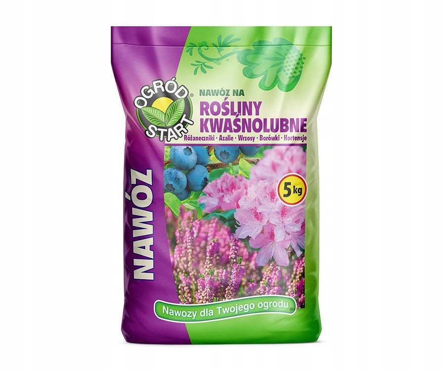 

Nawóz Wieloskładnikowy do Roślin Kwaśnolubnych 5kg