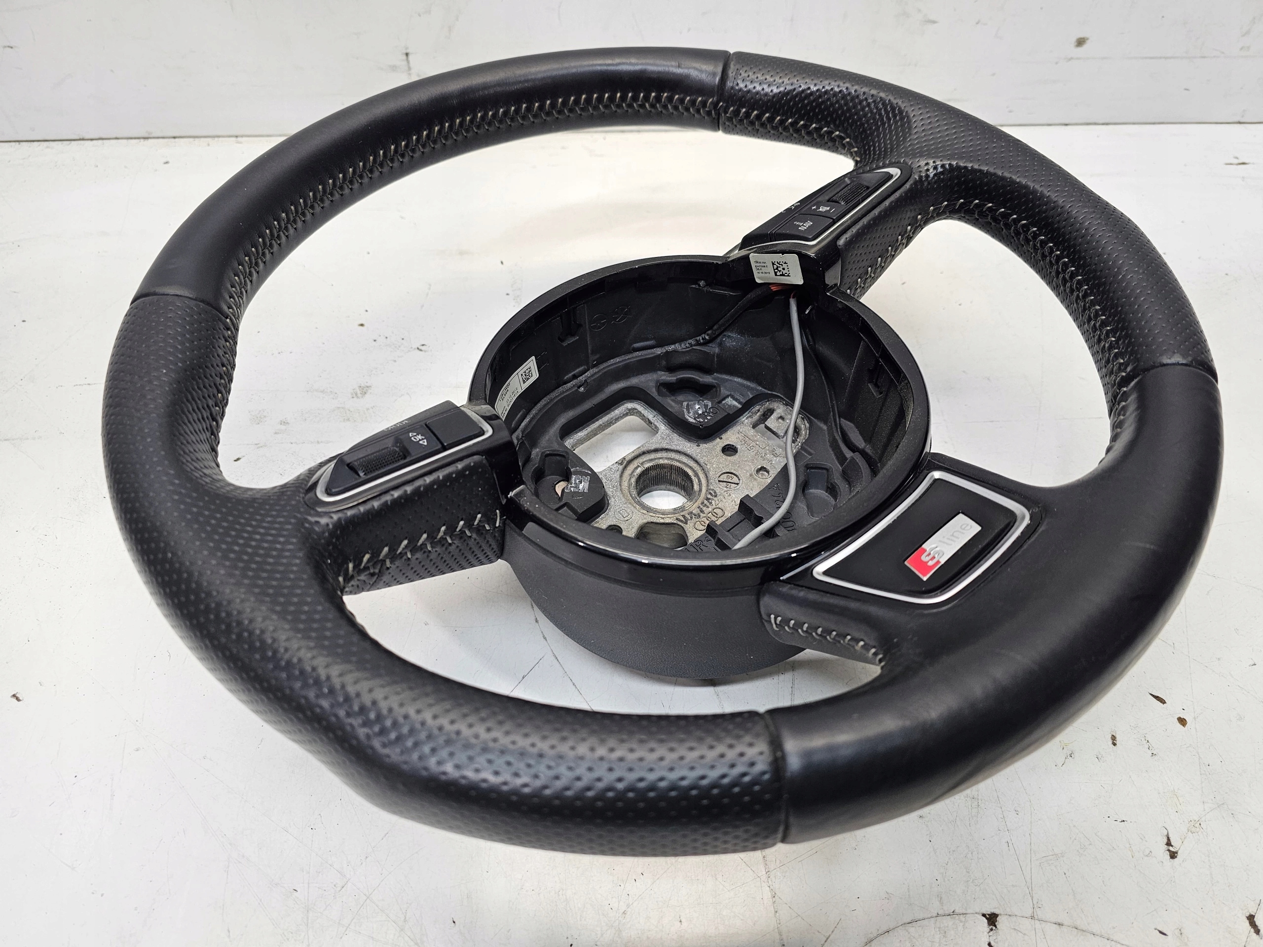 lenkrad Leder MULTIFUNKCJA S LINE AUDI A4 B8 A5 Q5 8K0419091CA
