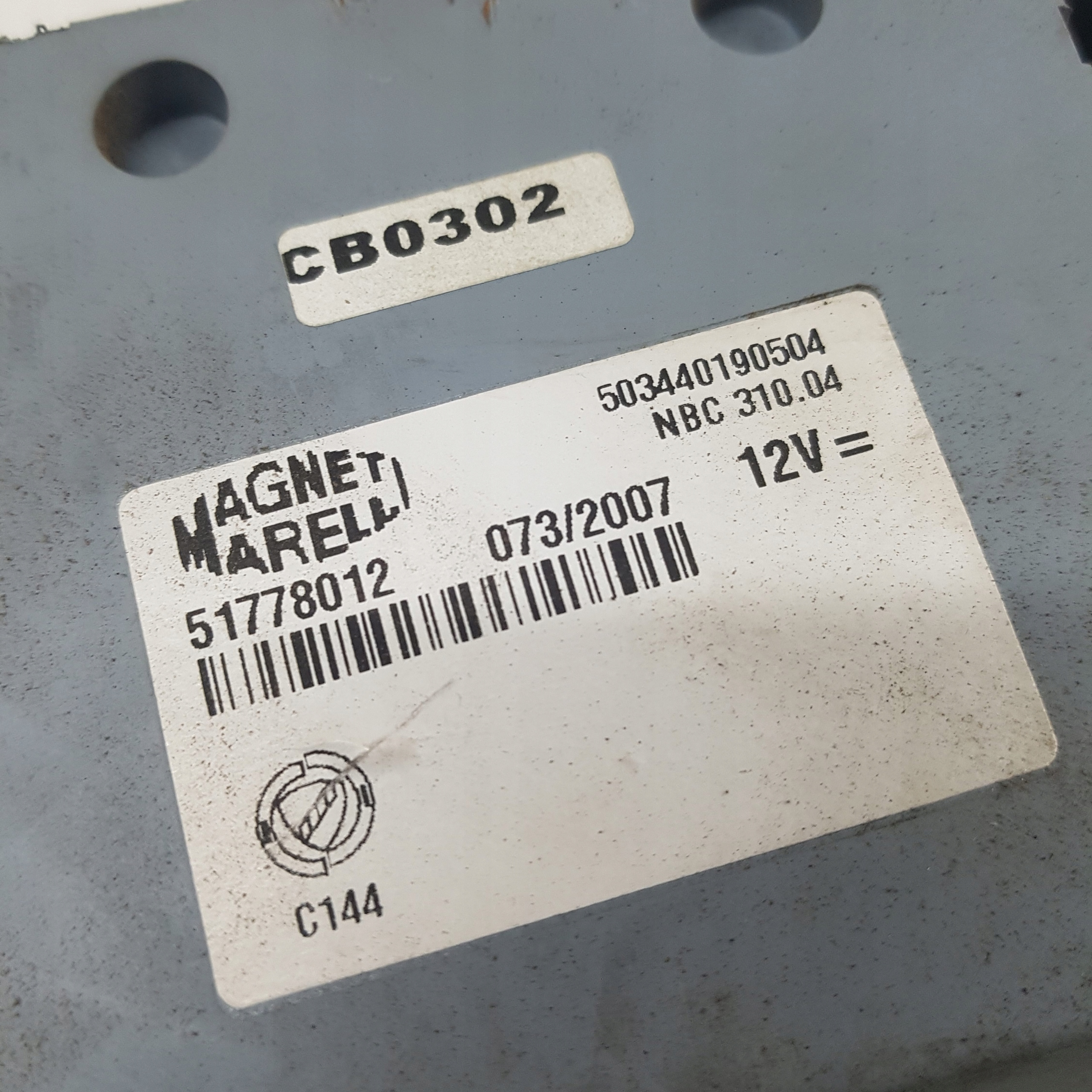 compartment module BSI FIAT LINEA 51778012