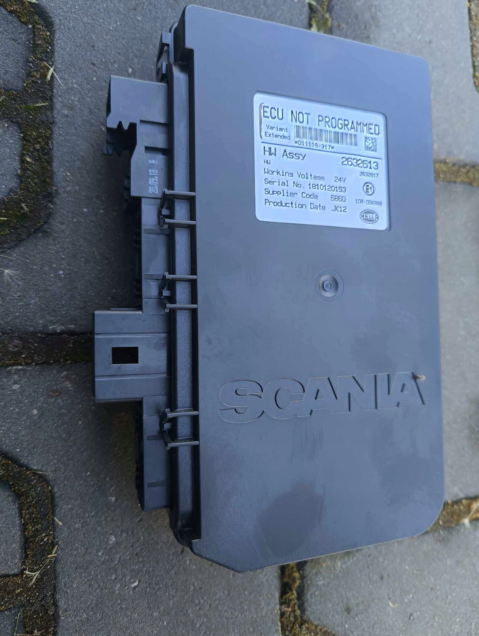 Sterownik świateł VIS CUV Scania R NGS 2632613 2805415 2785662