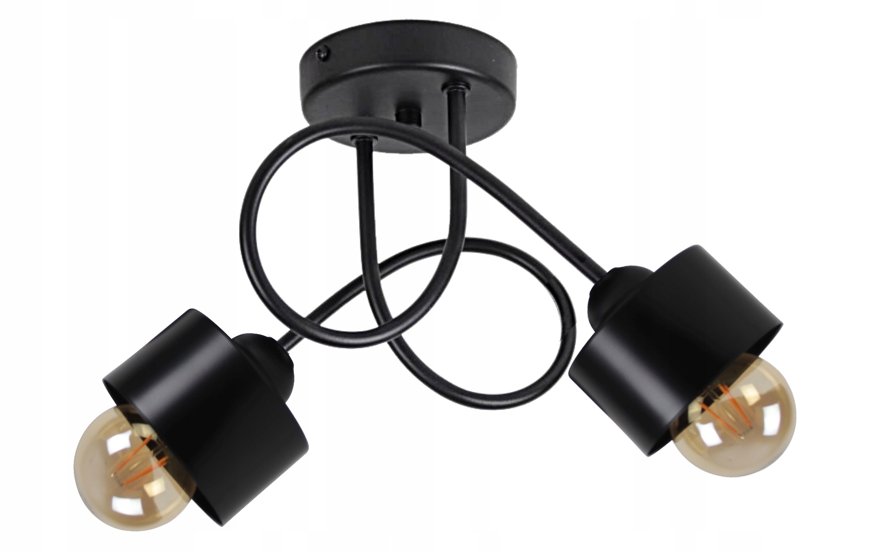 

Lampa Wisząca Sufitowa Żyrandol Plafon Edison Ring