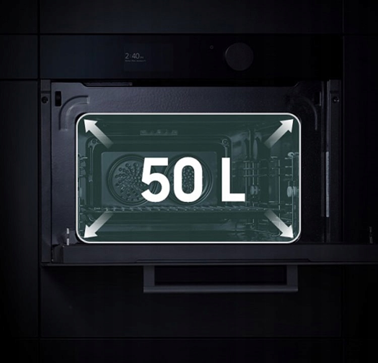 Piekarnik Samsung NQ50T9539BD kompakt z mikrofalą Wysokość produktu 45.6 cm