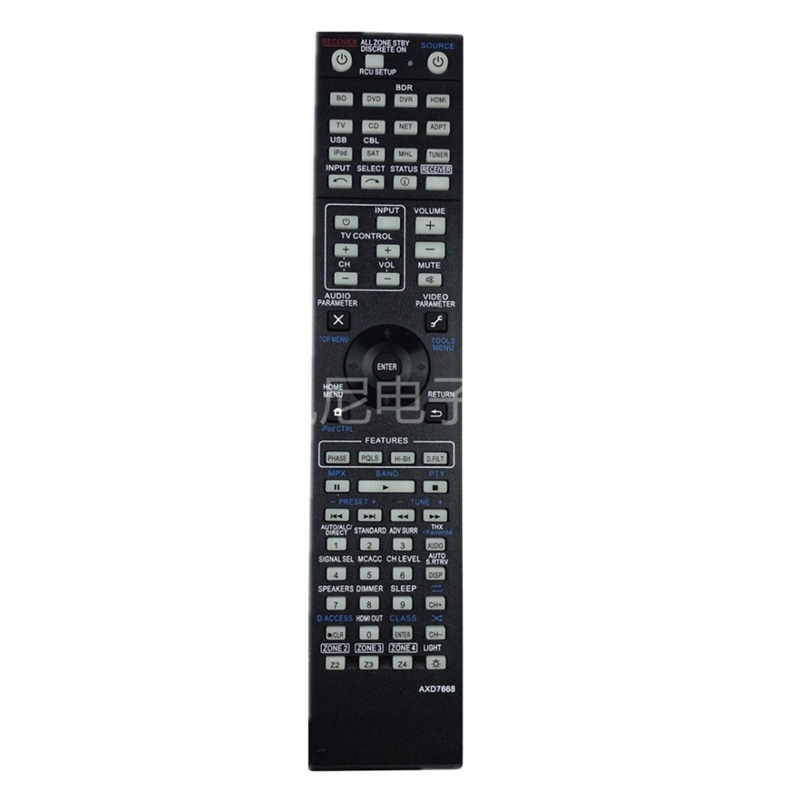 Pioneer remote control AXD7668 SC-LX87 SC-1223-K SC2022 SC67 SC68