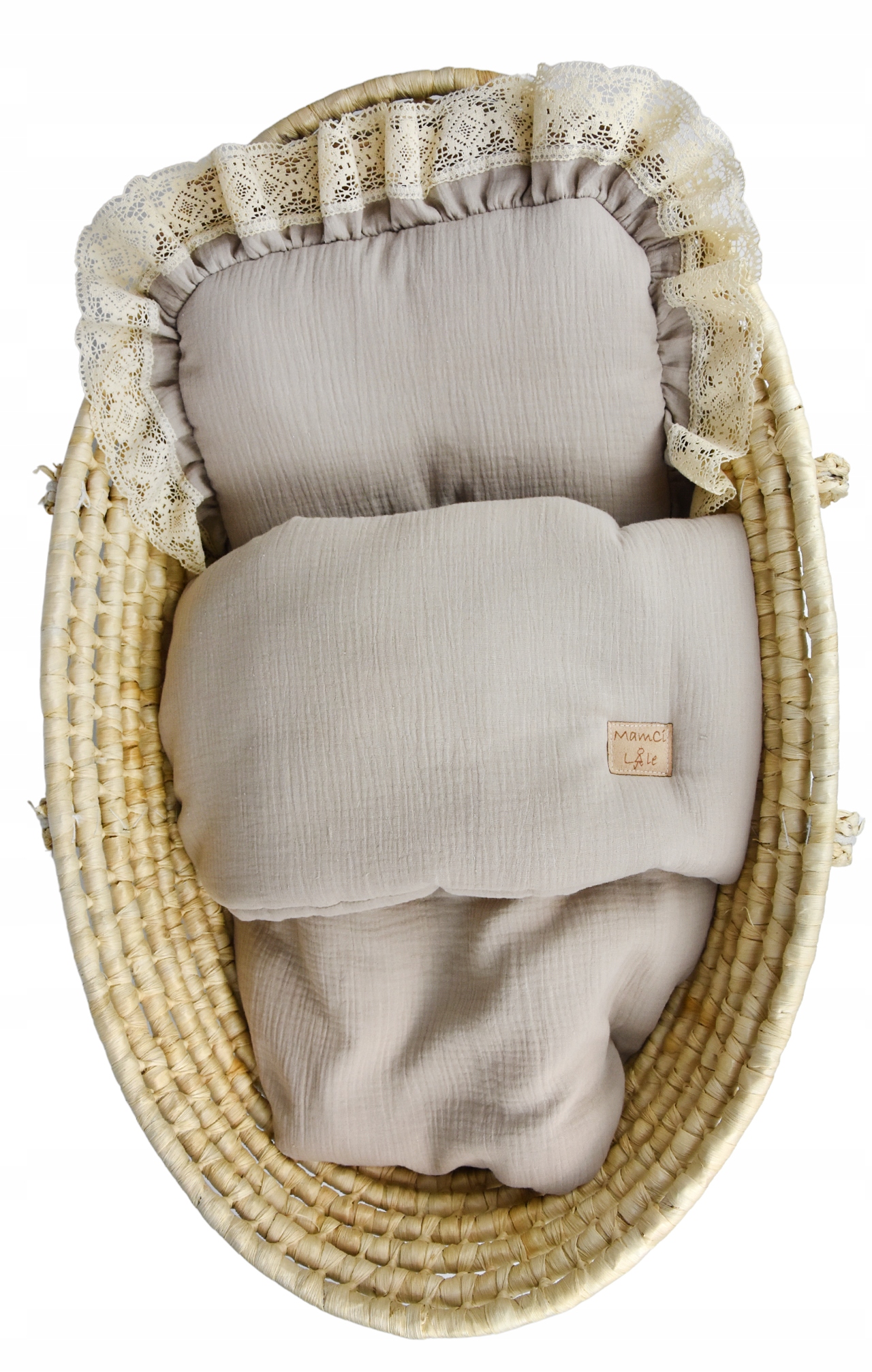 

Pościel dziecięca z wypełnieniem Muślin 75x50 cm