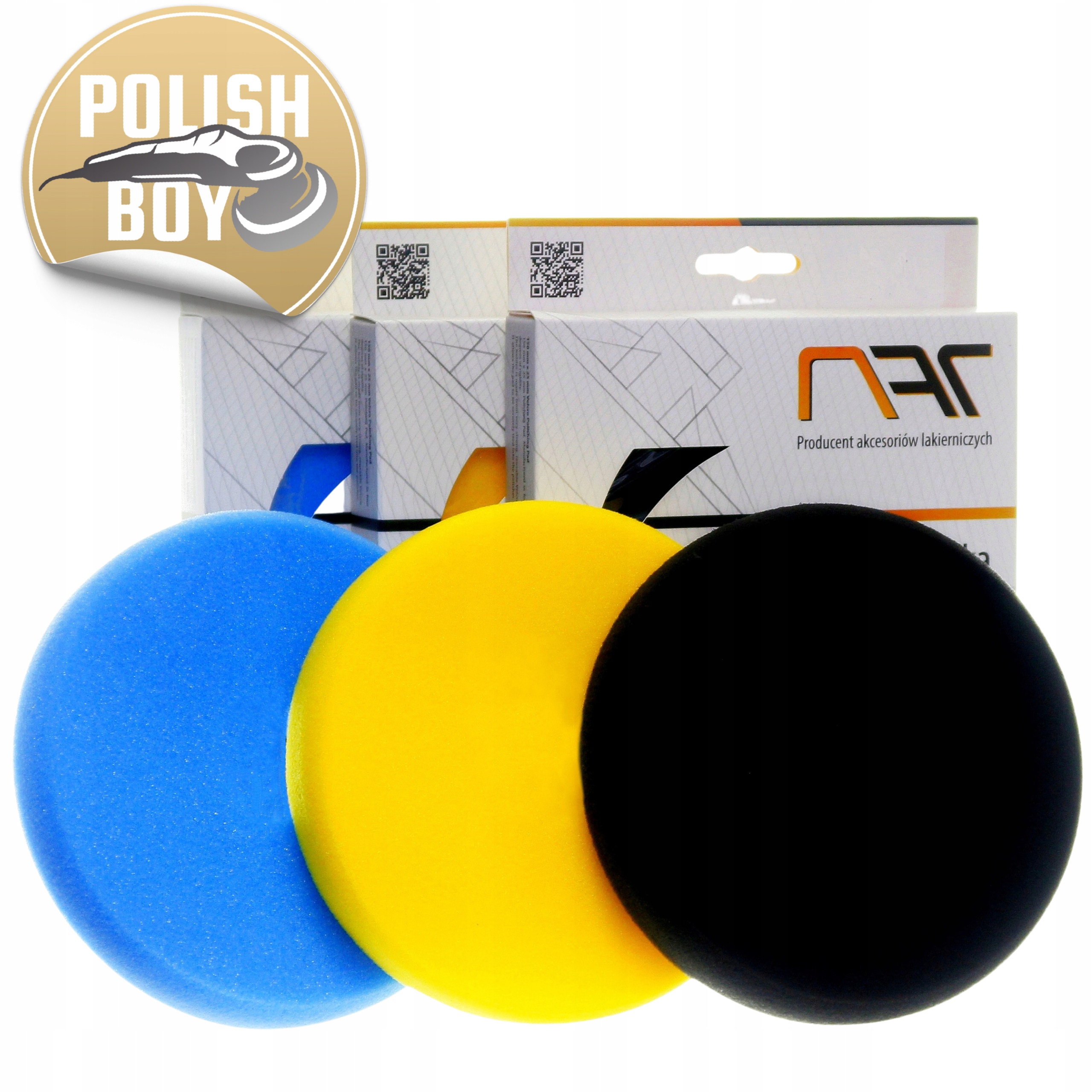 

Zestaw Gąbek Polerskich Nat 135 mm Gąbka Pad