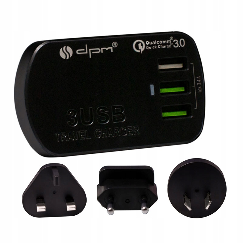 Ładowarka sieciowa CLT020 Usb uniwersalna 3400 mA