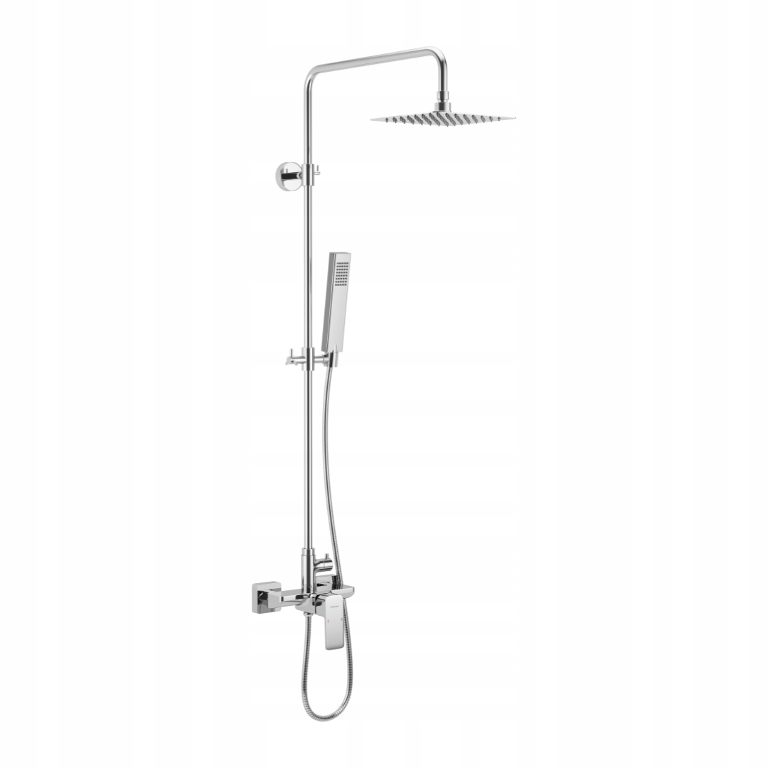 Keria sprchový set s dažďovou sprchou, 20 cm, chróm