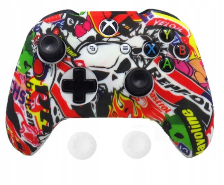 

Etui Silikon Pokrowiec Na Pada Xbox One +2 Gripy