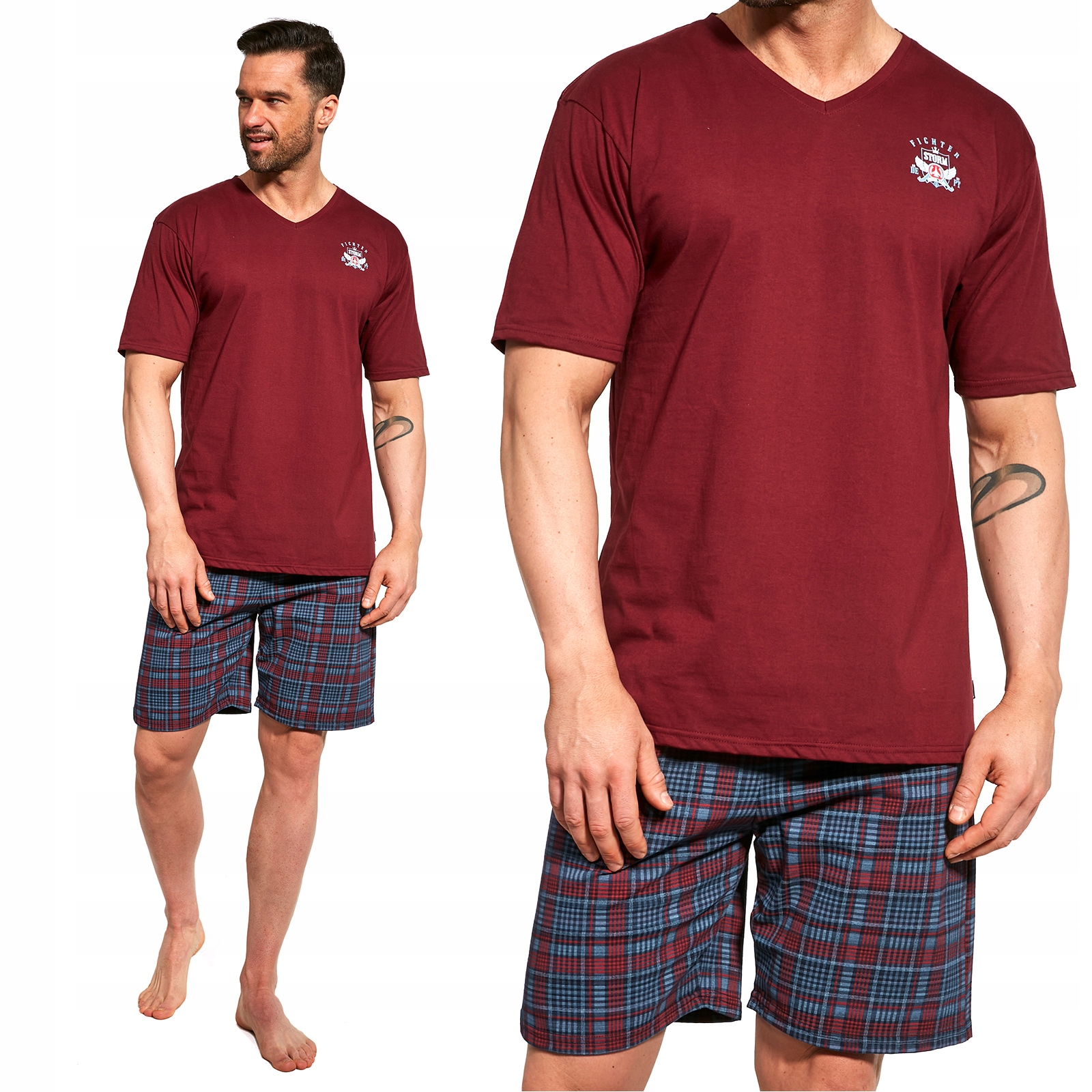 

Piżama męska Cornette 326/122 bawełniana - M