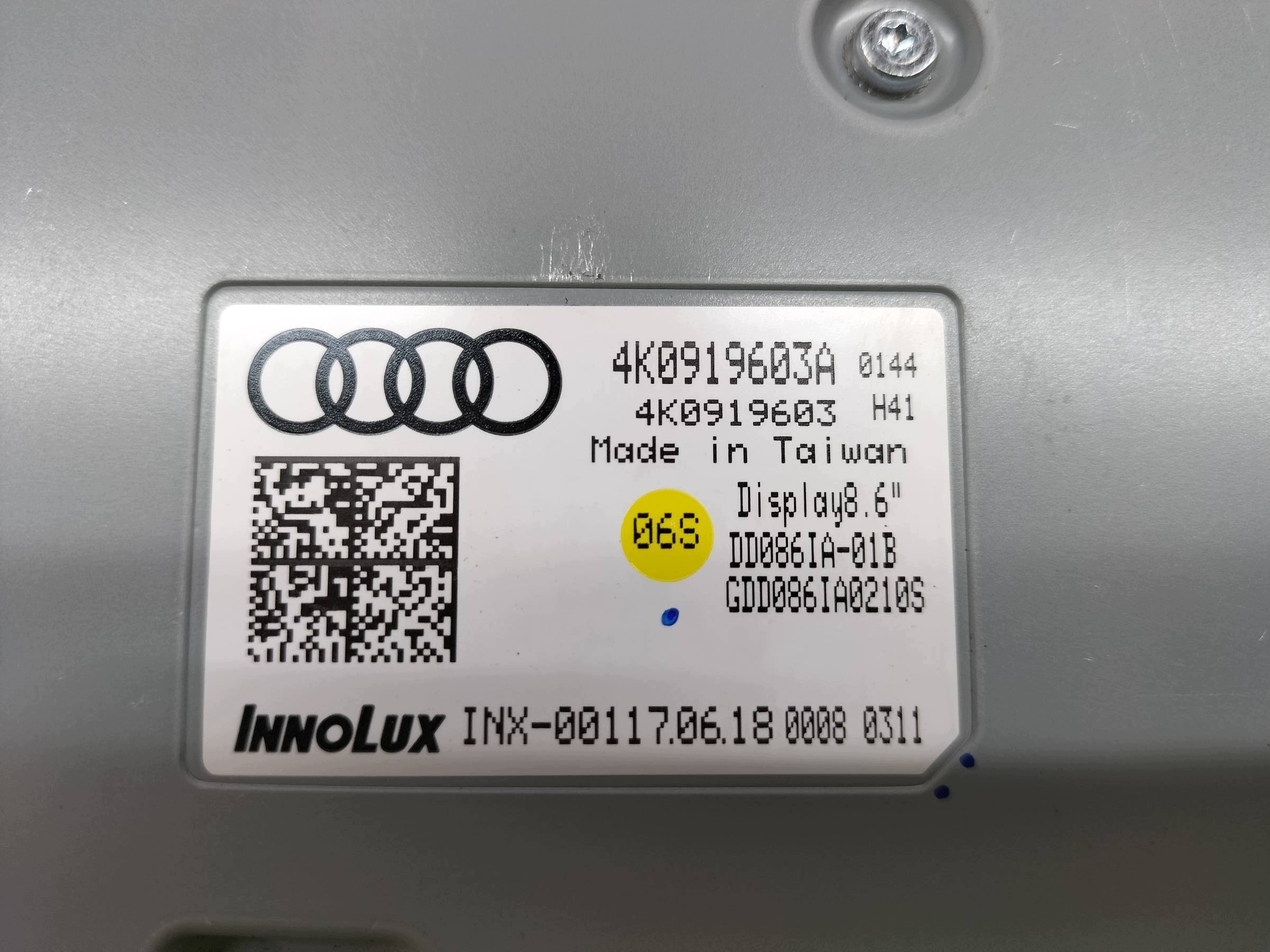 display 4K0919603A Audi A7 II (2018-2025) C8
