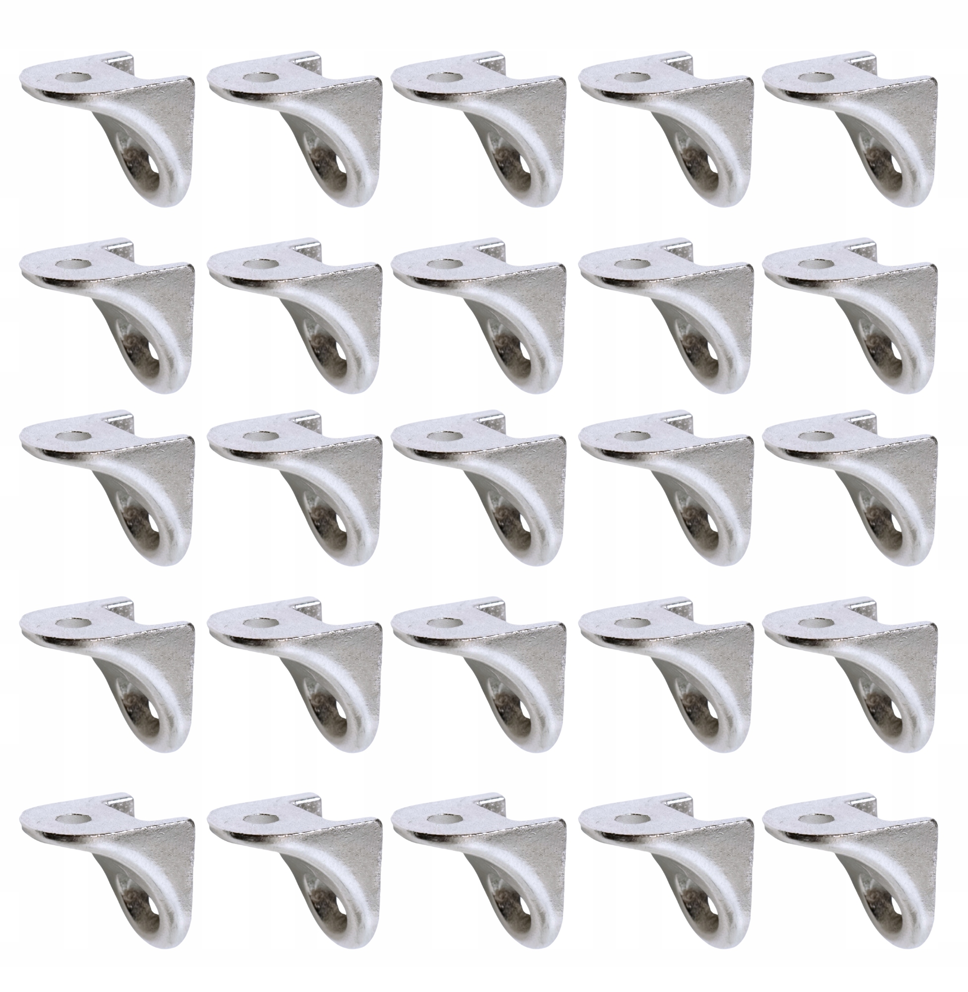 100 X Podpěra Na Polici, Konzole Na Polici, Podpěra Se Dvěma Otvory, Úchyt