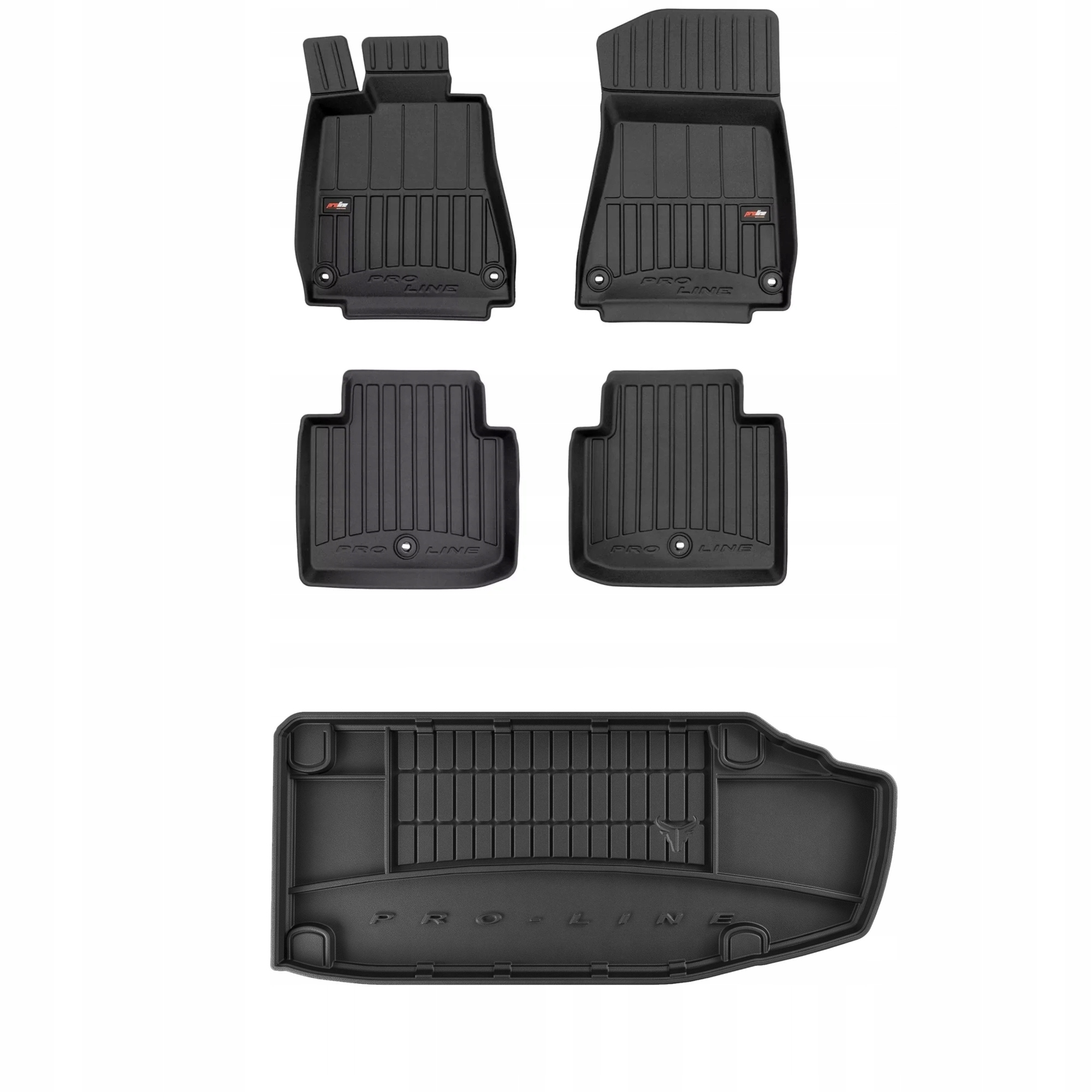 3D gumová sada koberců a rohožek Lexus Gs III 2005-2012 Sedan, Hybrid (hev