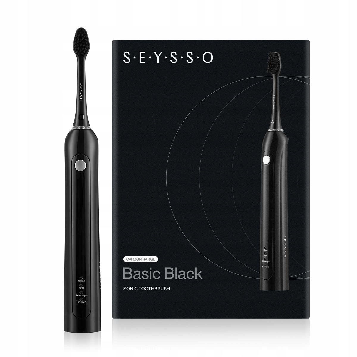 Szczoteczka elektryczna Seysso Carbon Basic Black