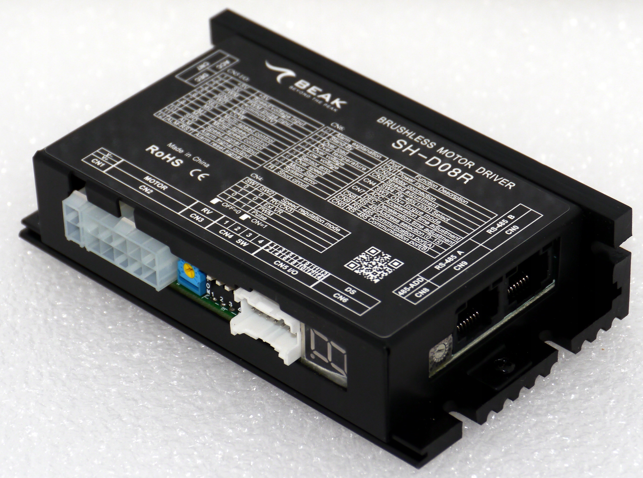 NOWOŚĆ! STEROWNIK BLDC SH-D08R 220W Rodzaj regulator obrotów