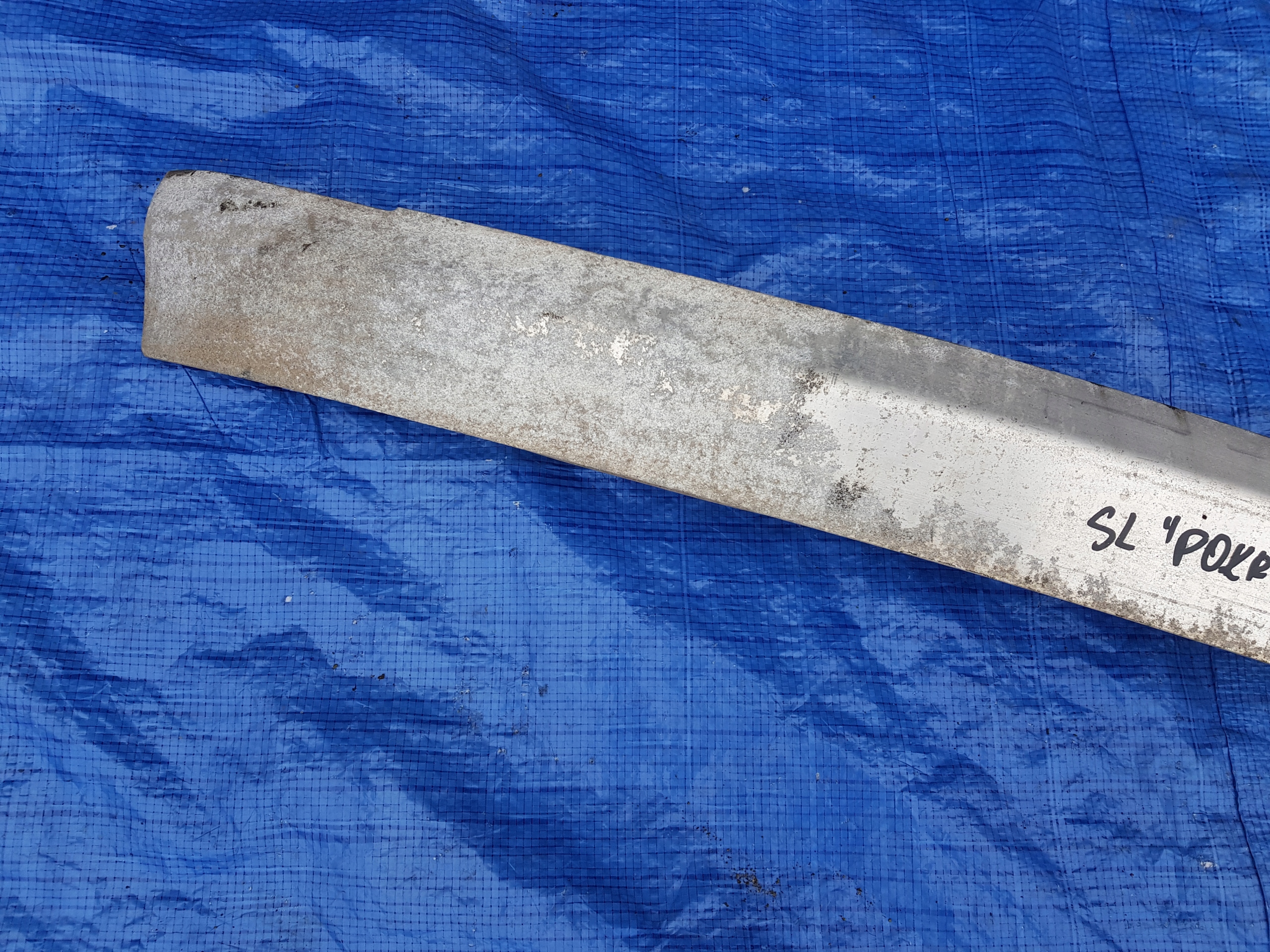 MERCEDES SL R230 W230 bumper support rear part rear pillar